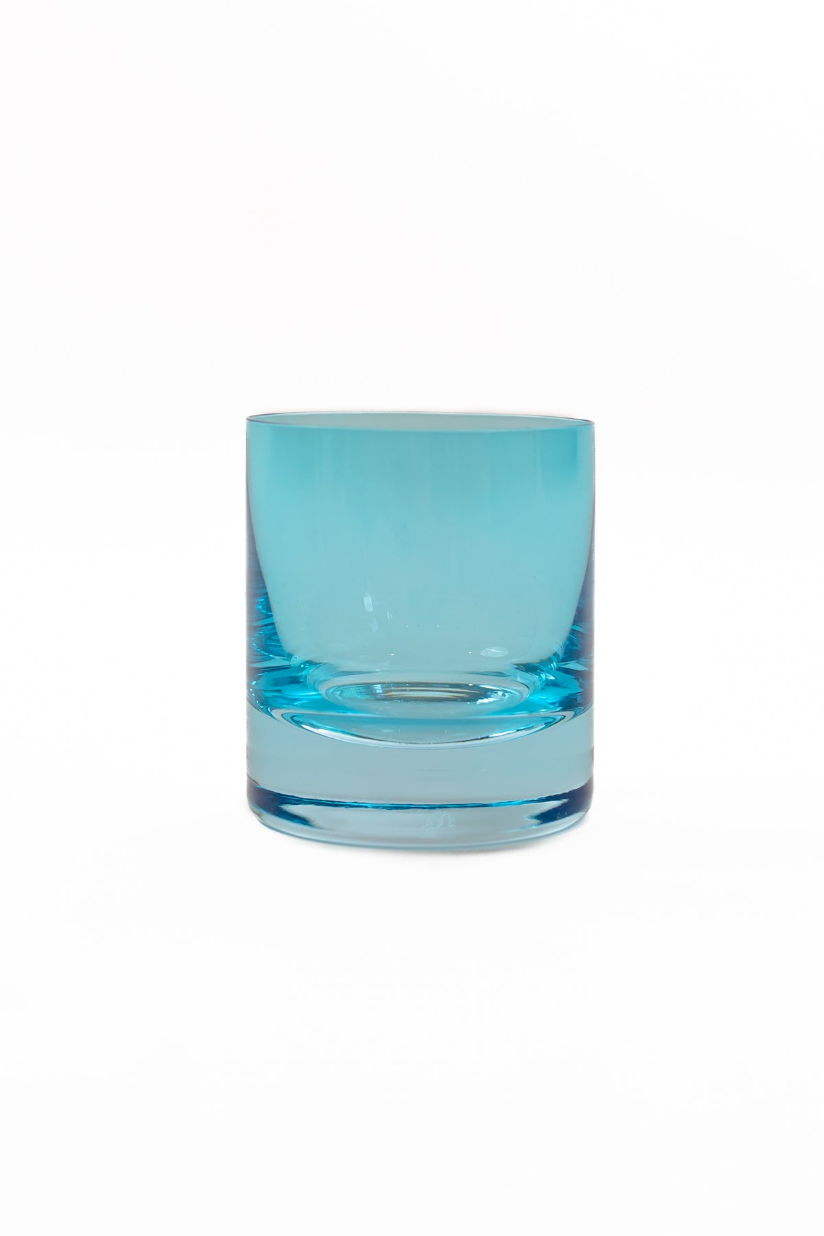 Estelle Colored Rocks Glass - Set of 6 {Ocean Blue}