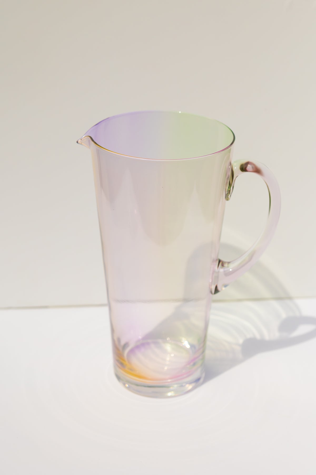 Estelle Colored Drink Pitcher - {Iridescent}