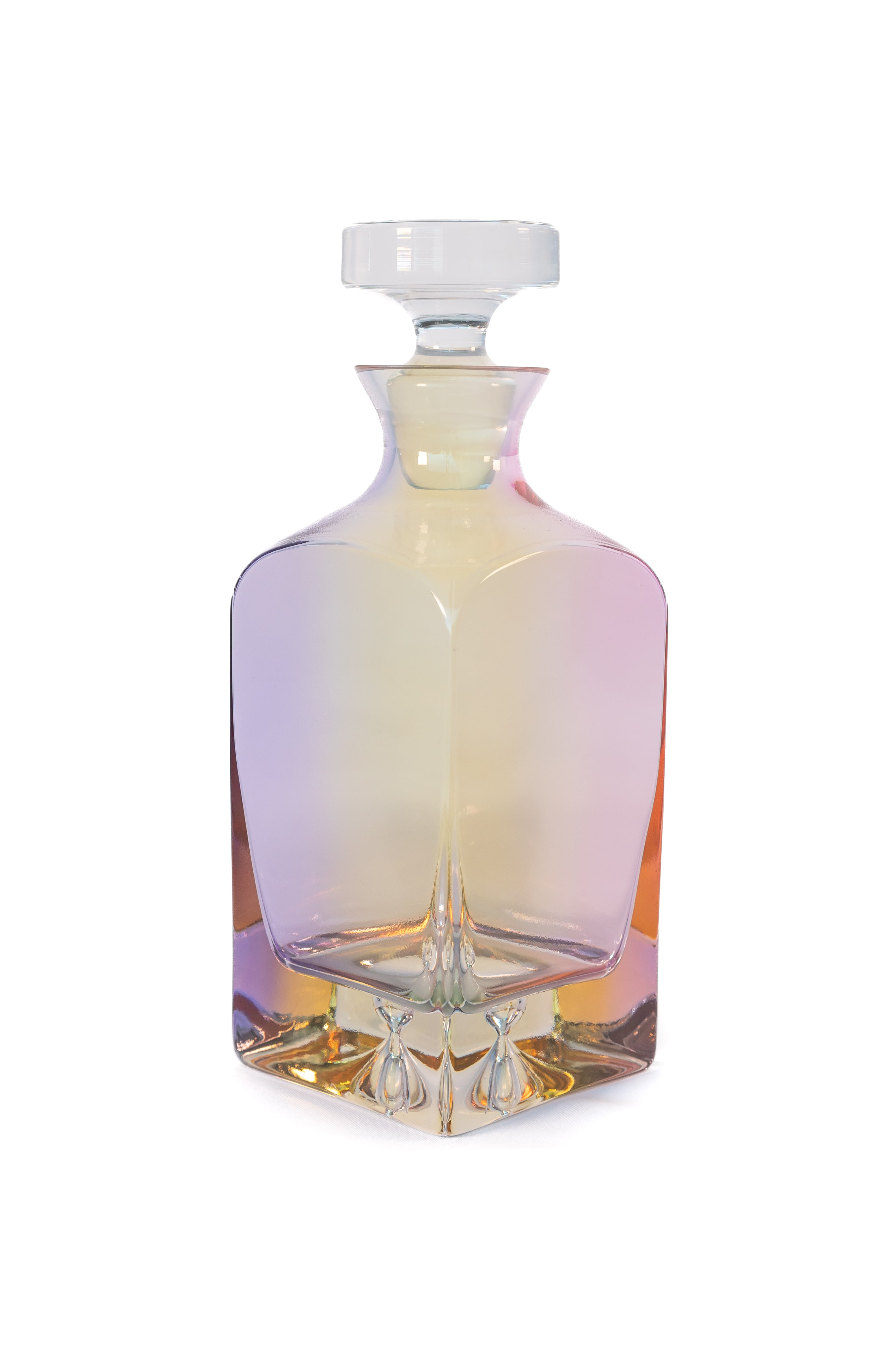 Estelle Colored Decanter - Heritage {Iridescent}