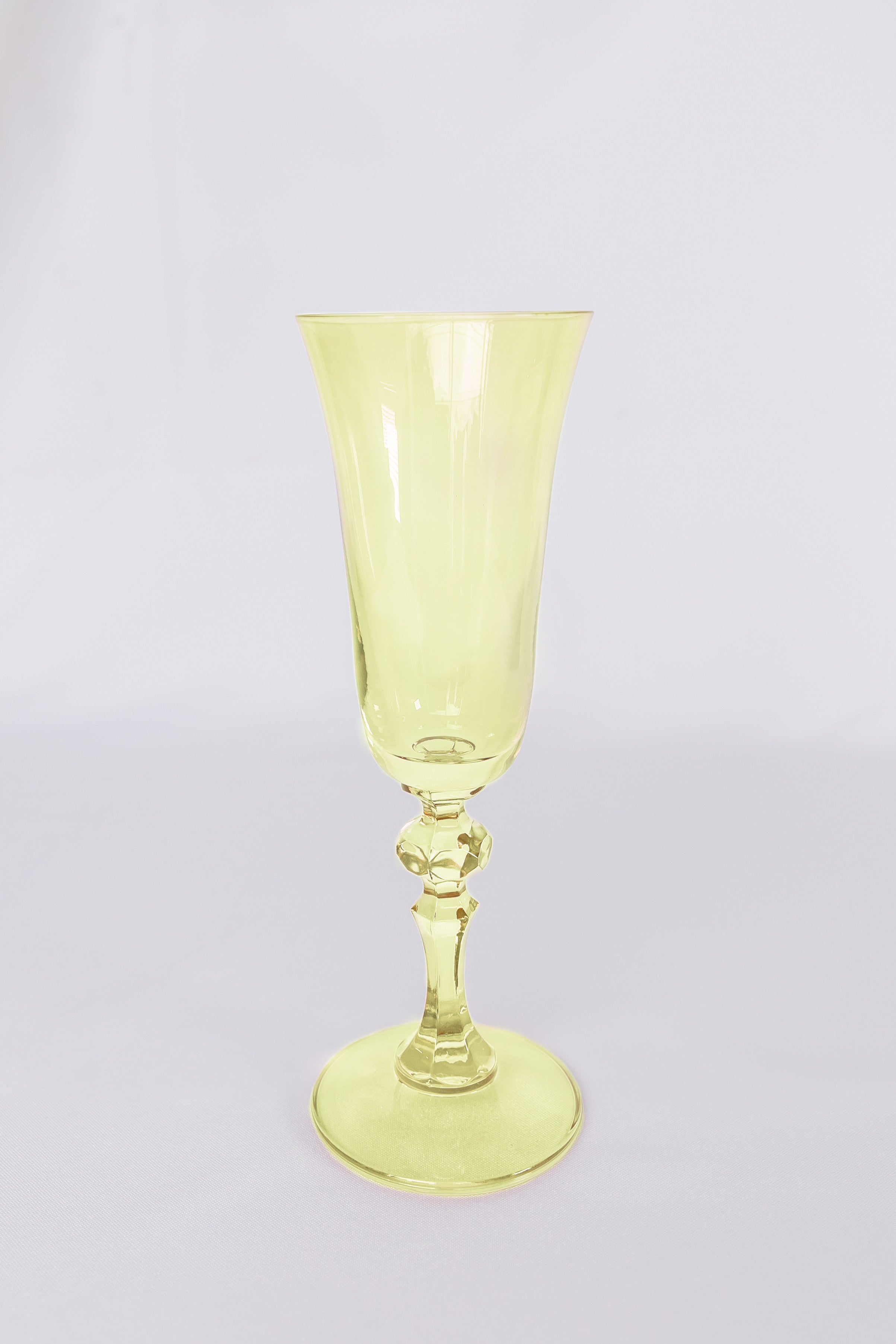 Estelle Colored Regal Flute - Set of 2 {Yellow}