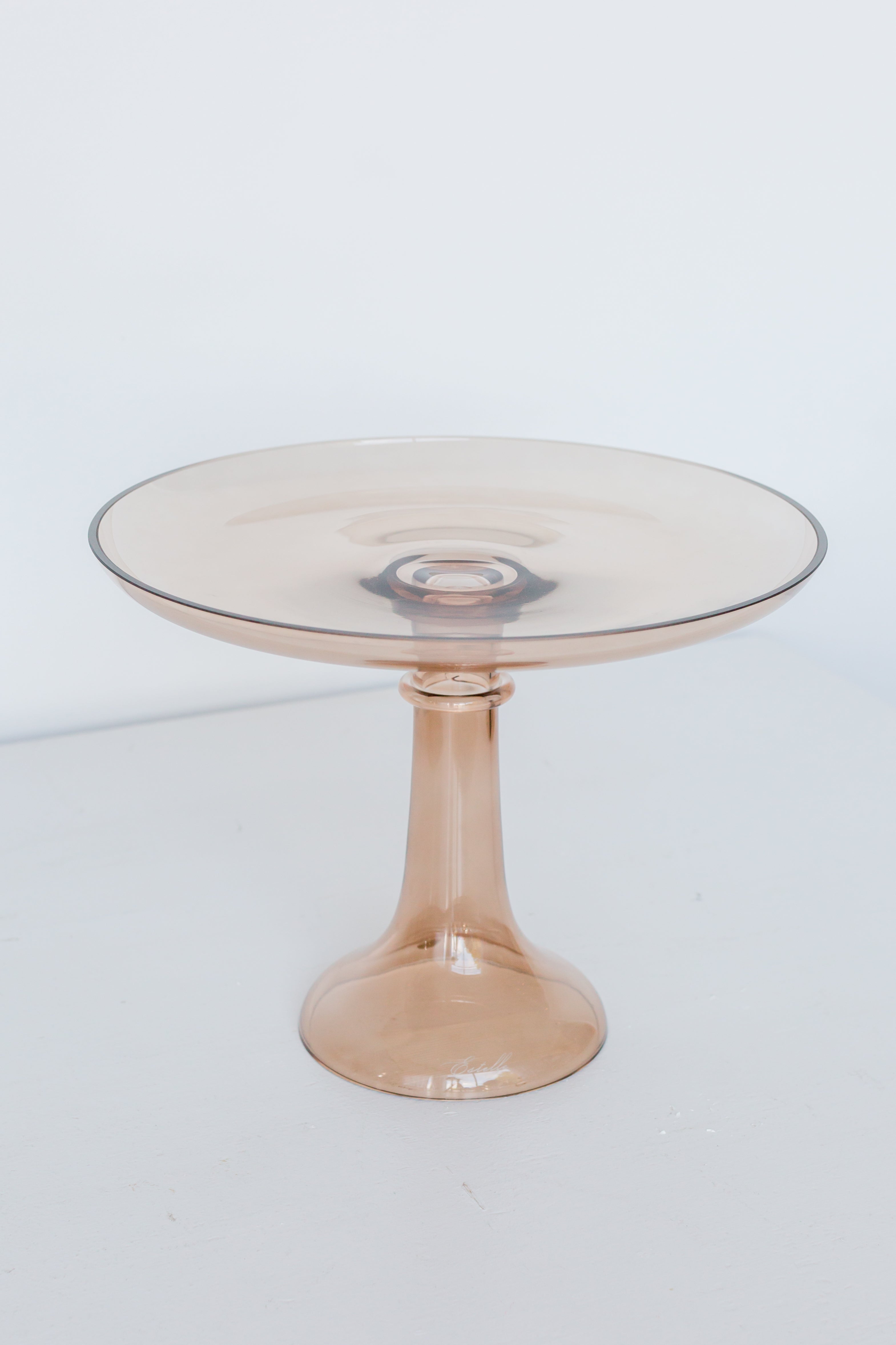 Estelle Cake Stand {Amber Smoke}