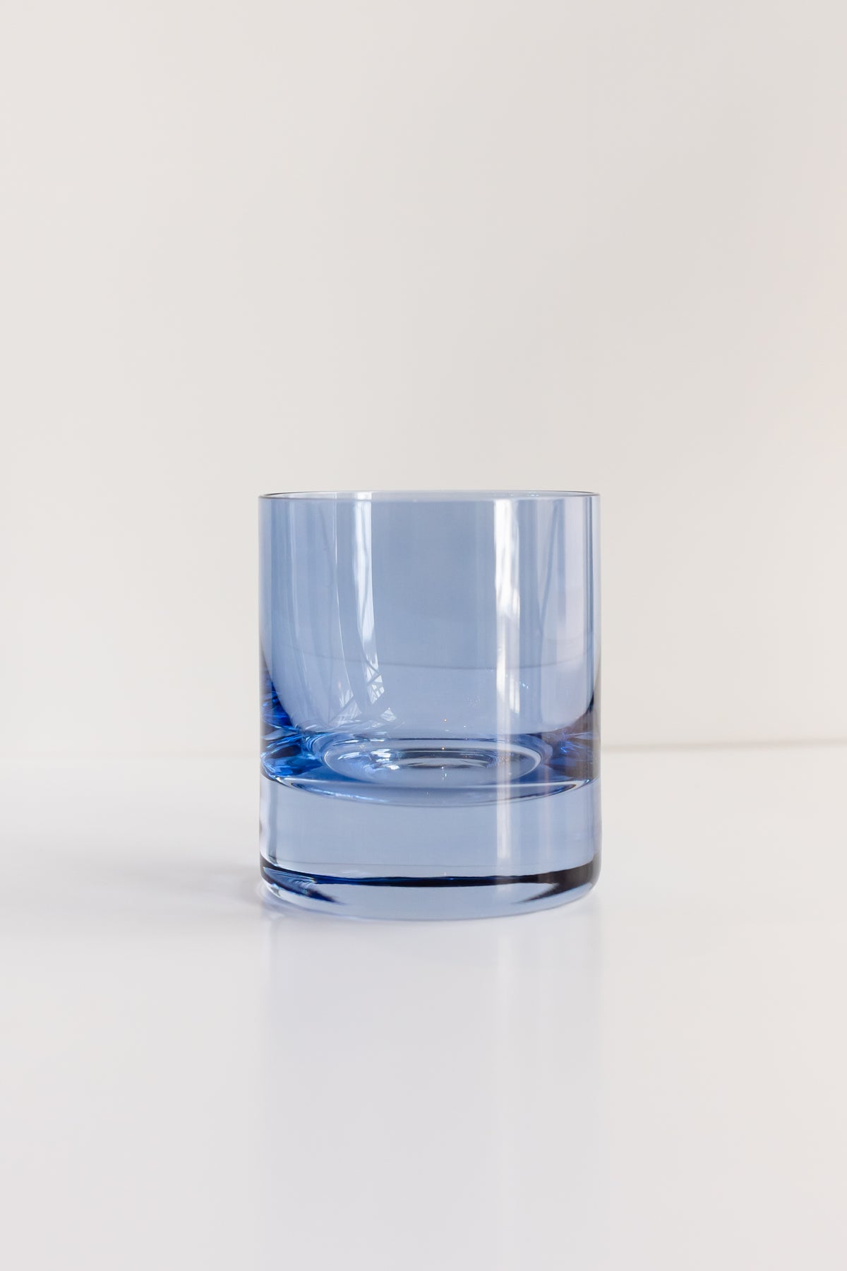 Estelle Colored Rocks Glass - Set of 2 {Cobalt Blue}