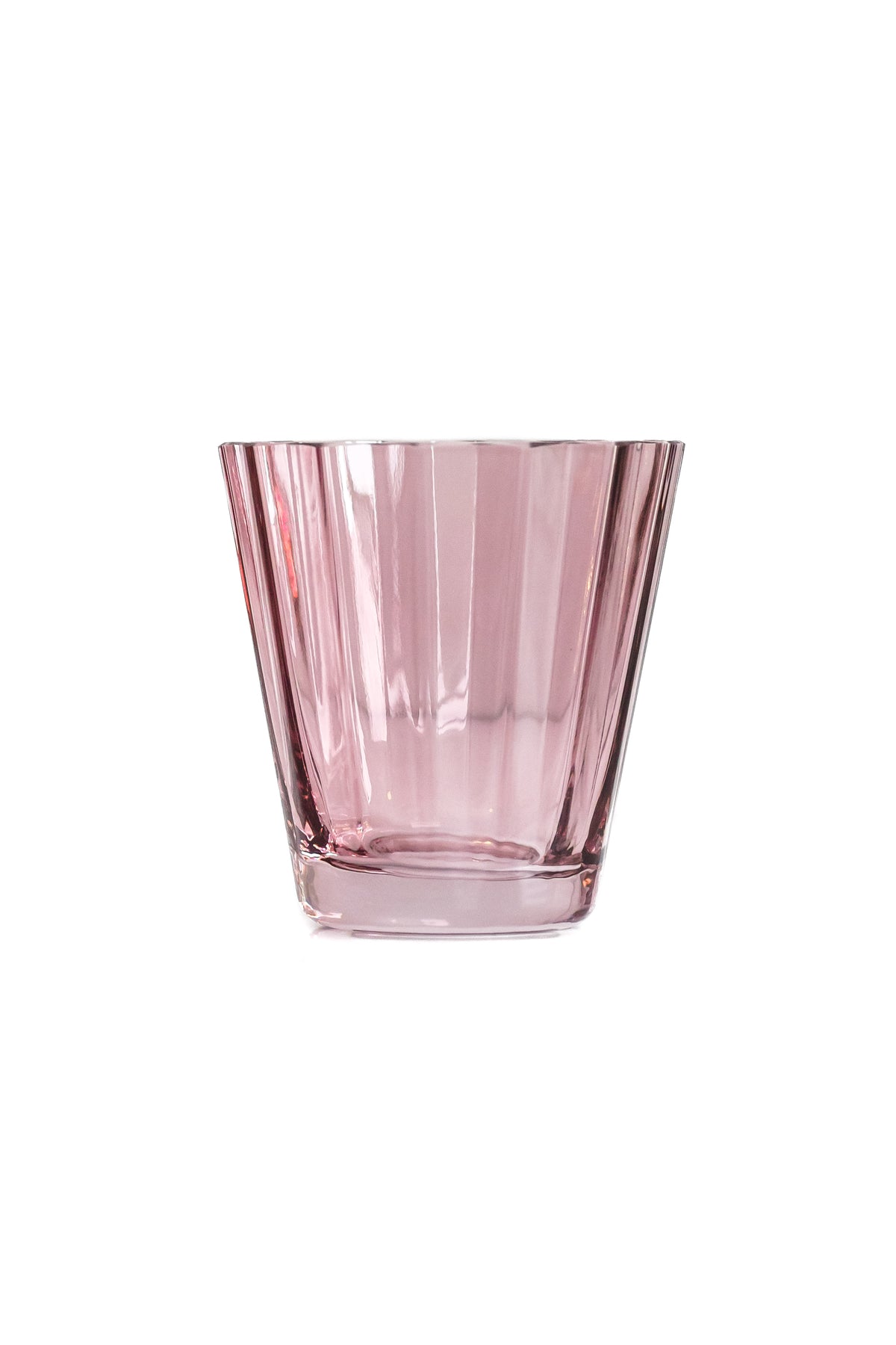 Estelle Colored Sunday Low Balls - Set of 6 {Rose}