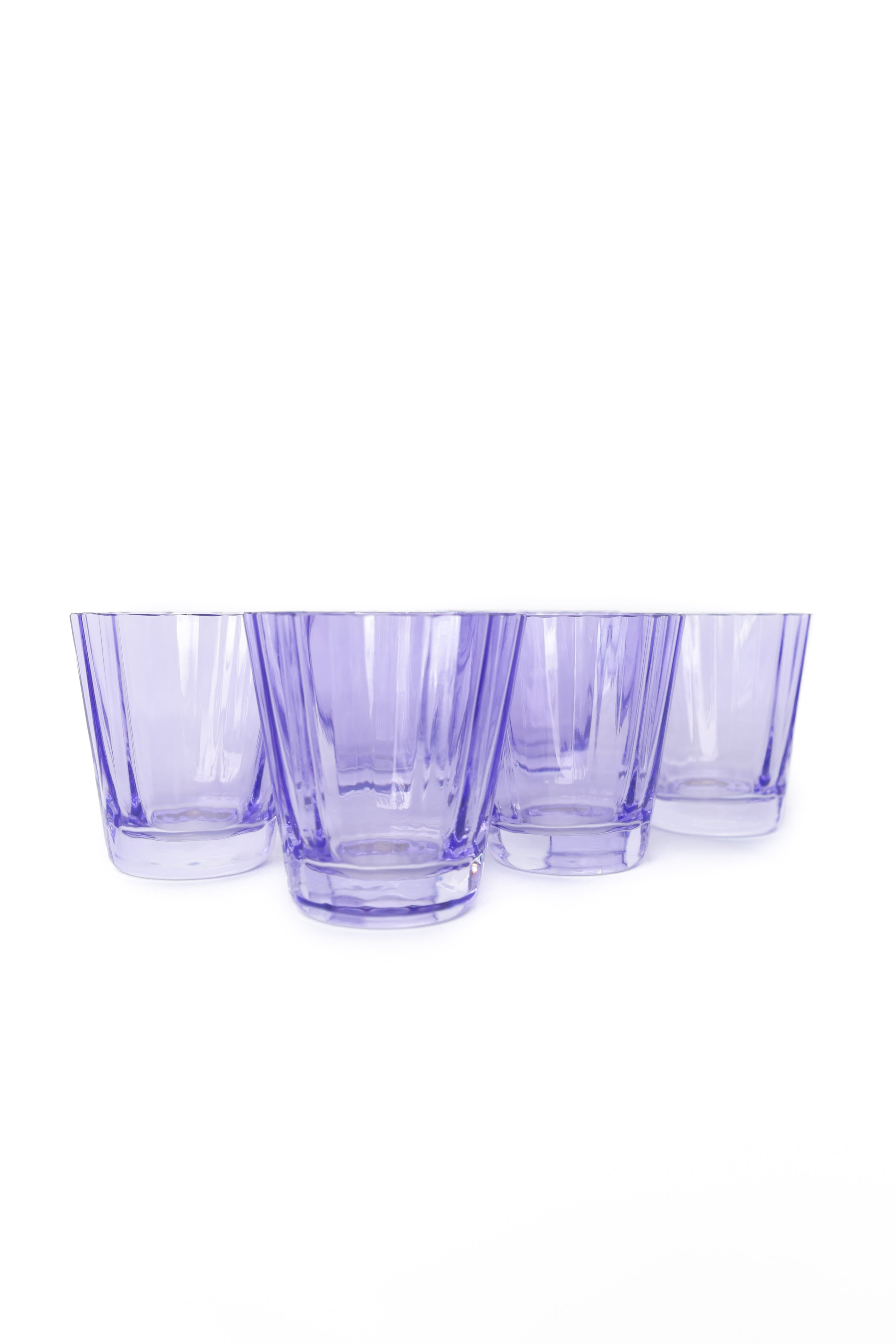 Estelle Colored Sunday Low Balls - Set of 6 {Lavender}