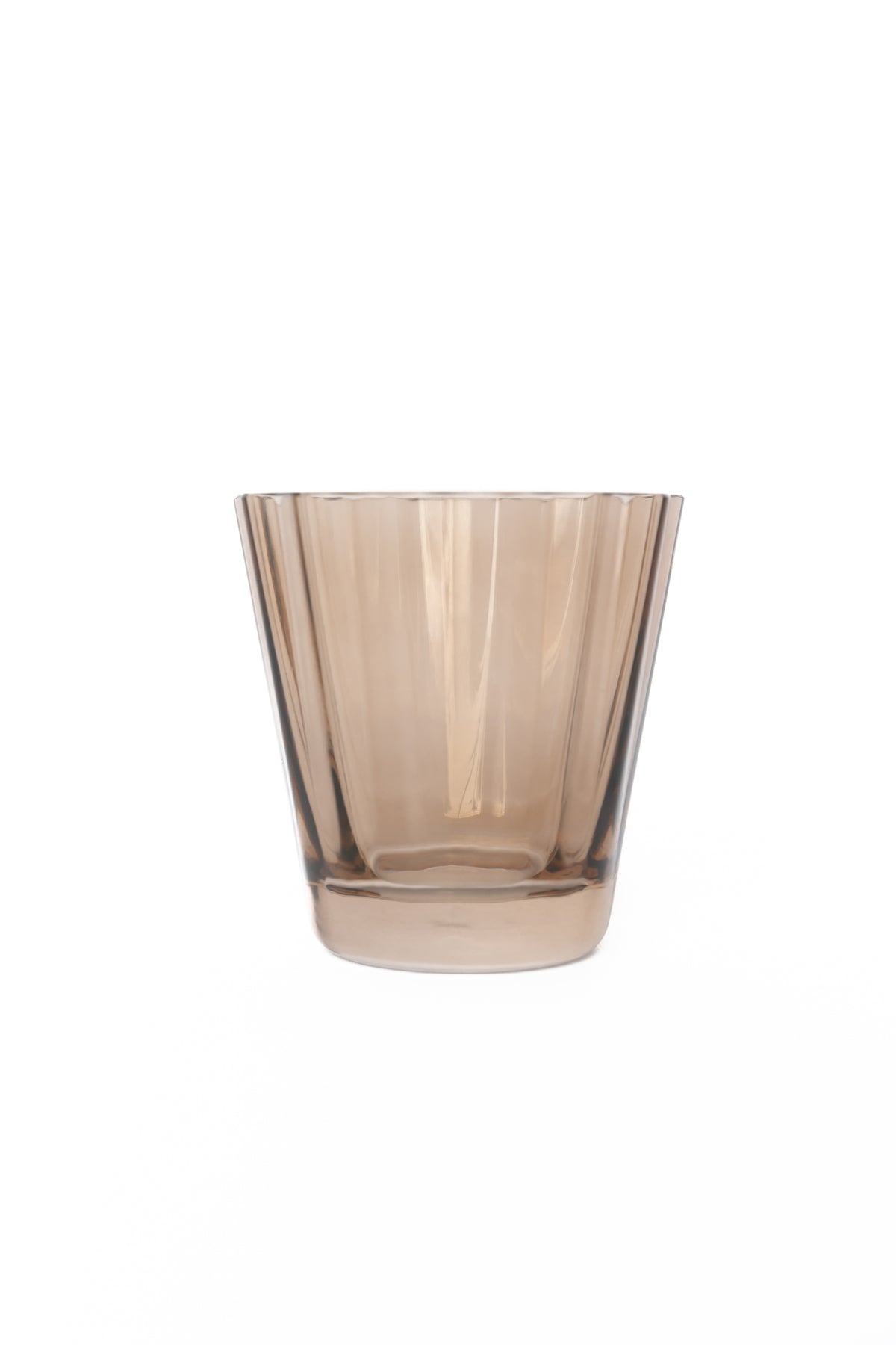Estelle Colored Sunday Low Balls - Set of 6 {Mocha Mousse (Our Amber Smoke)}