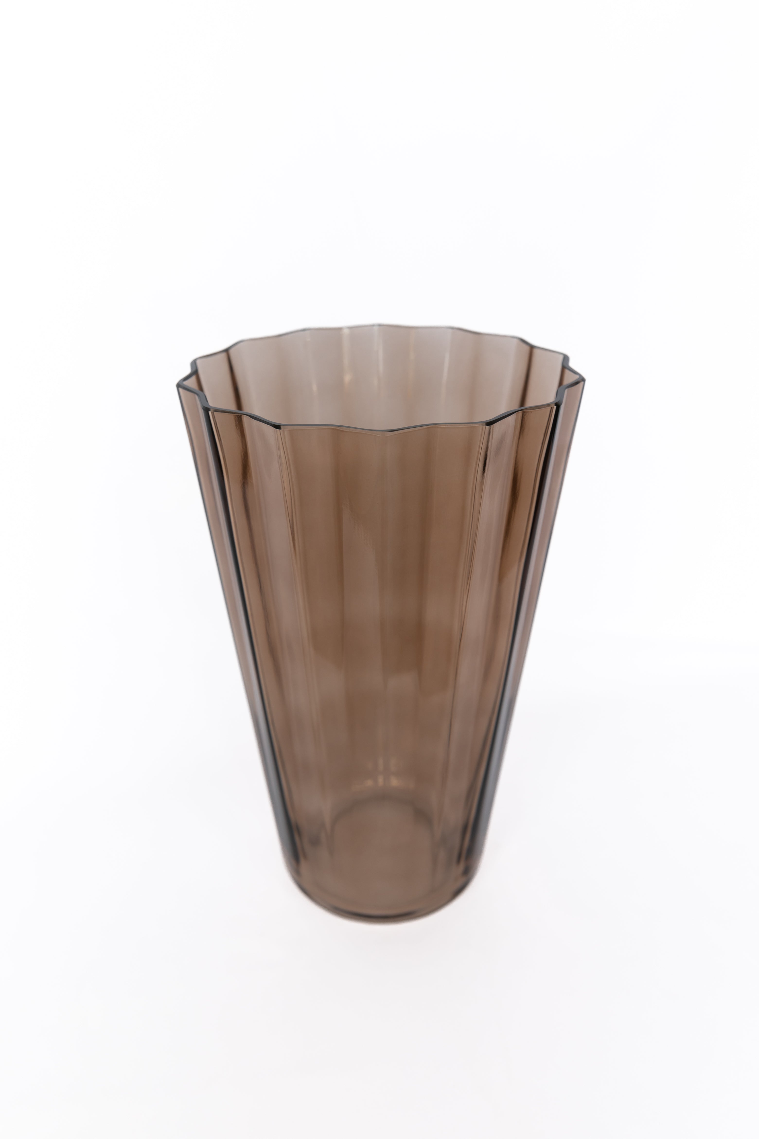 Estelle Colored Sunday Vase - {Mocha Mousse (Our Amber Smoke)}