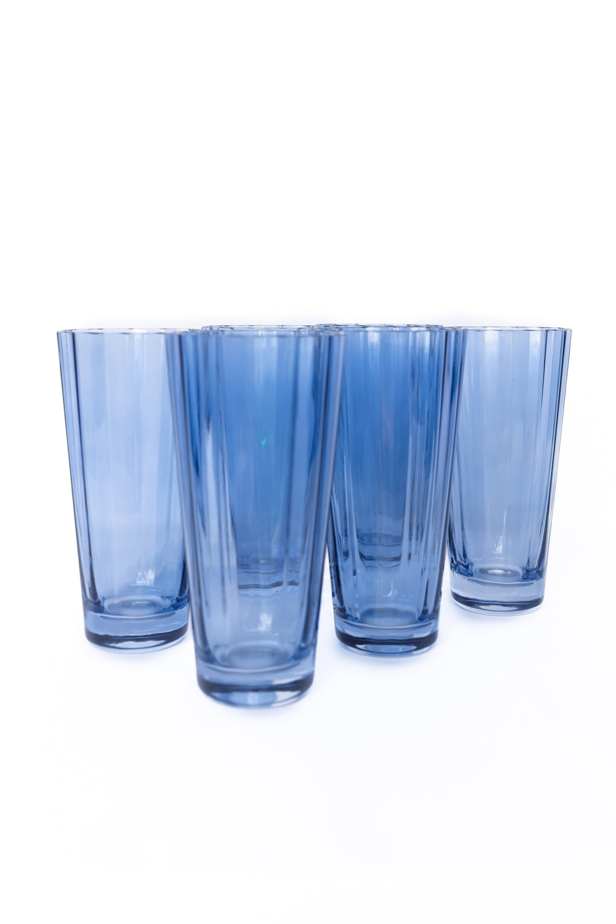 Estelle Colored Sunday High Balls - Set of 6 {Cobalt Blue}