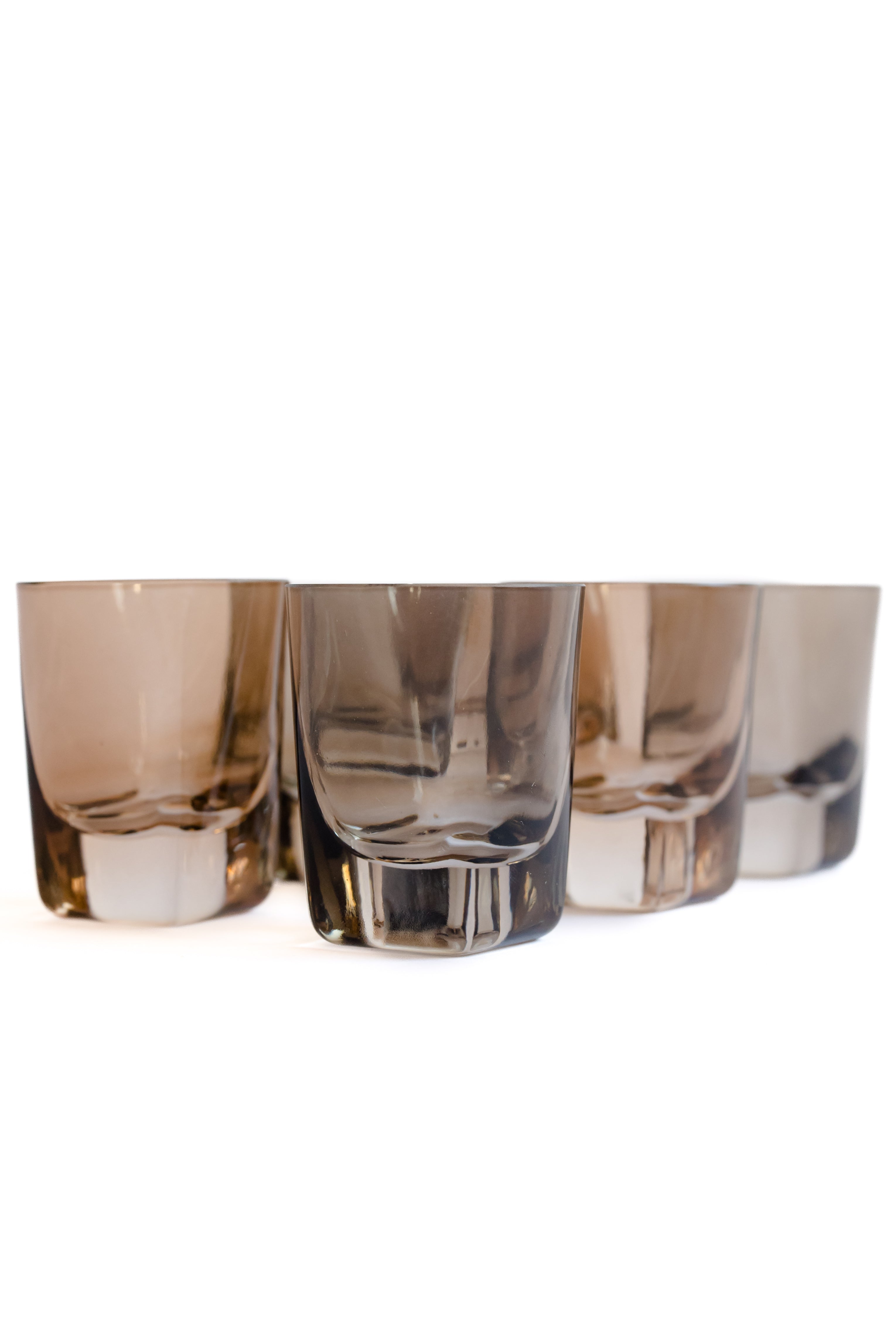 Estelle Colored Shot Glasses - Set of 6 {Smoke Mixed Set}