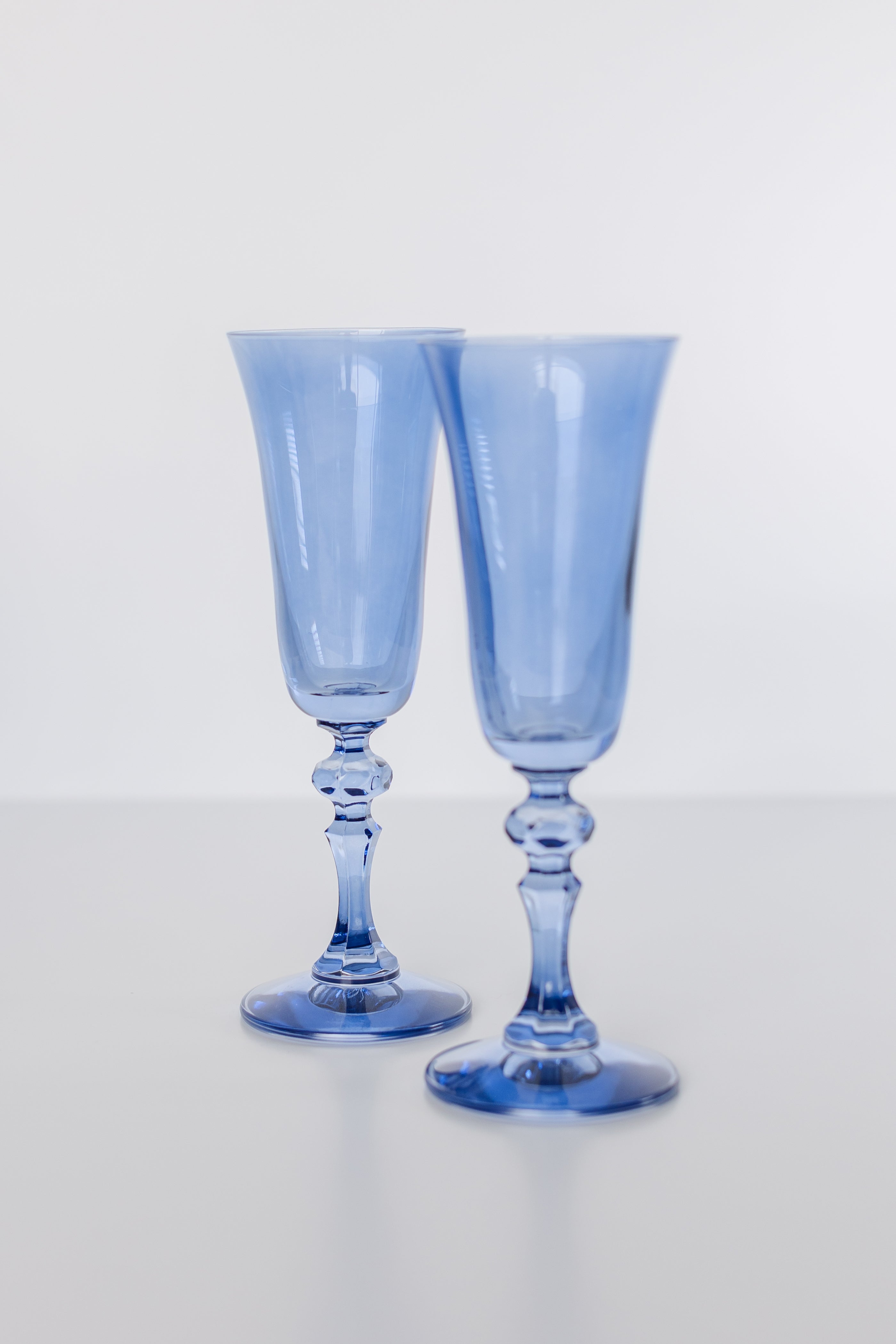 Estelle Colored Regal Flute - Set of 2 {Cobalt Blue}