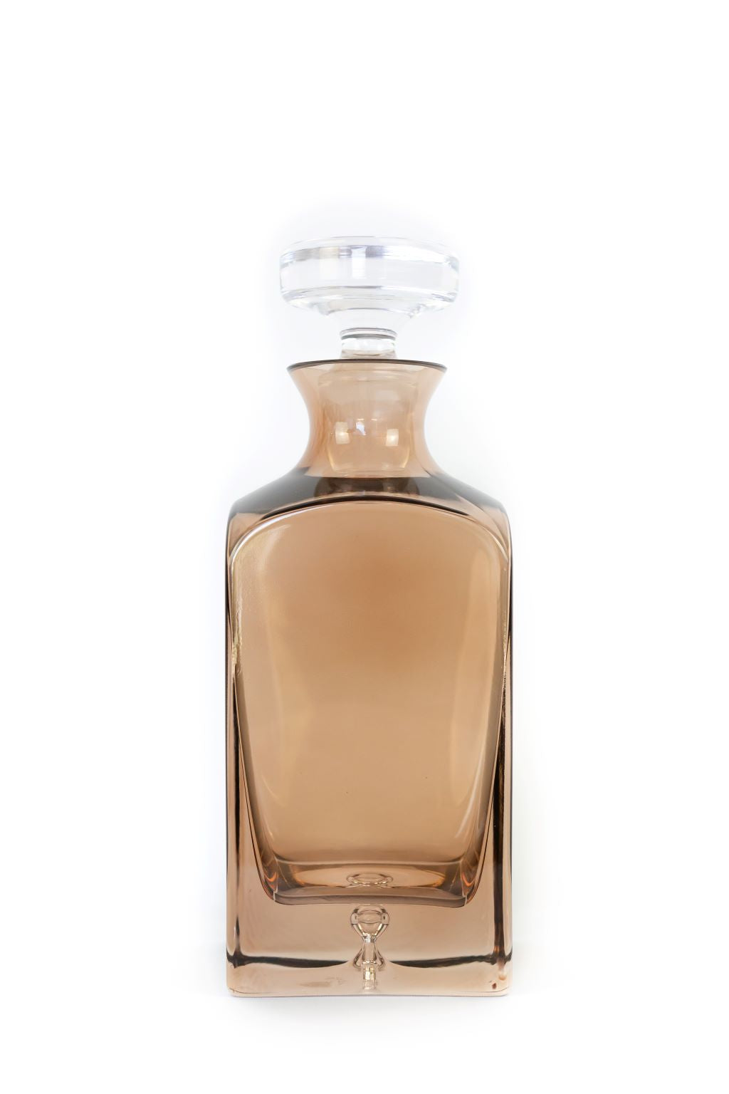 Estelle Colored Decanter- Heritage {Mocha Mousse (Our Amber Smoke)}