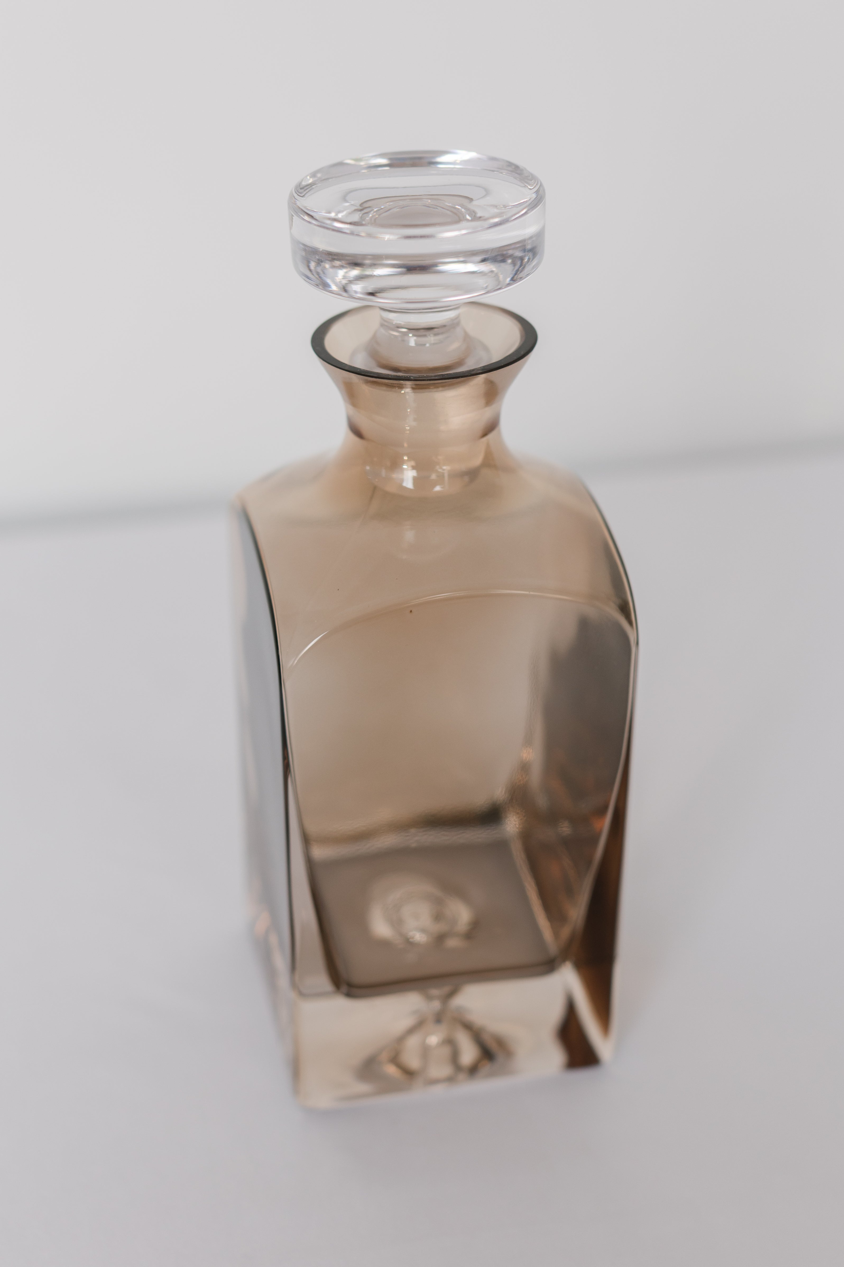 Estelle Colored Decanter- Heritage {Mocha Mousse (Our Amber Smoke)}