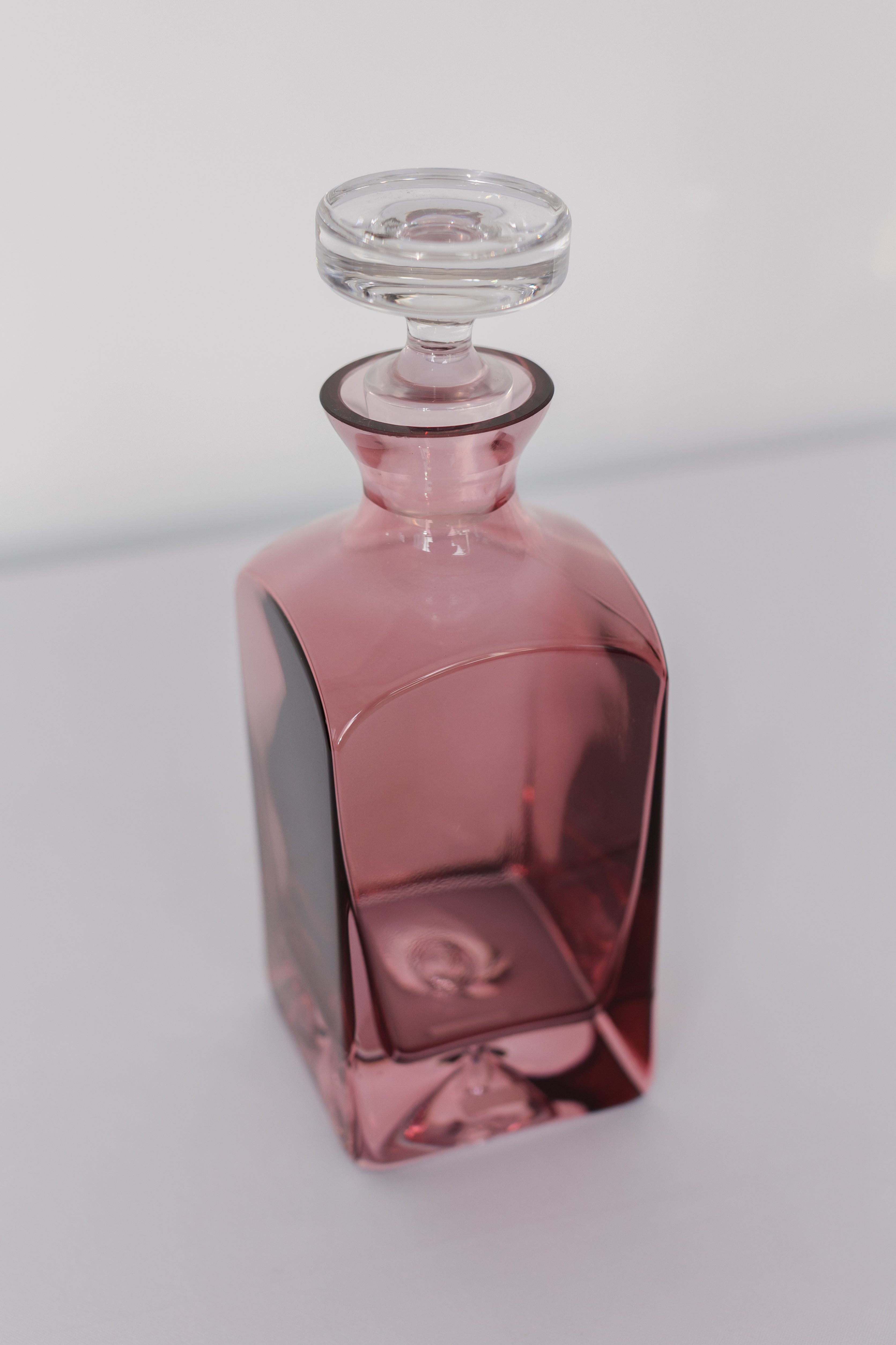 Estelle Colored Decanter-Heritage {Rose}