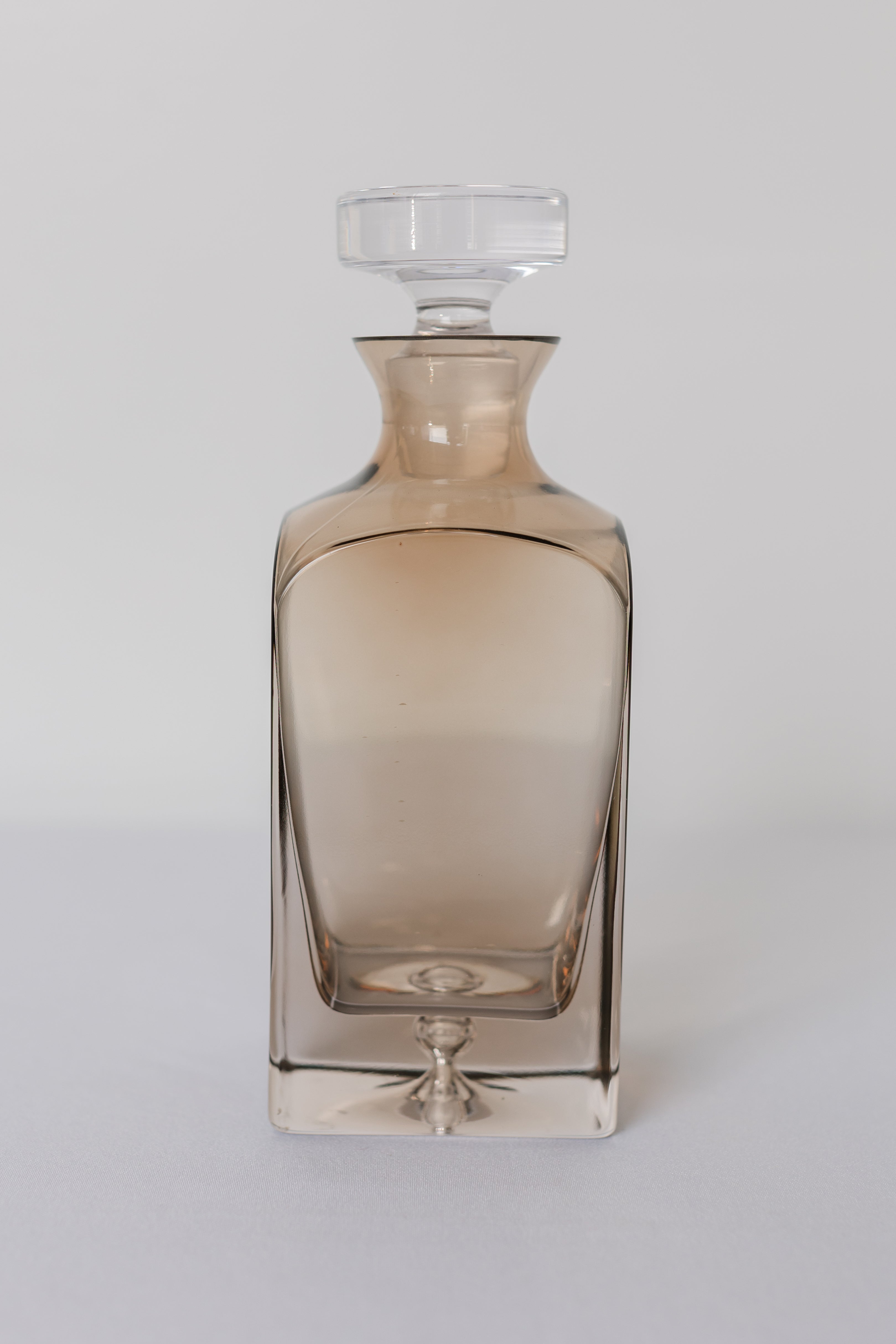 Estelle Colored Decanter- Heritage {Mocha Mousse (Our Amber Smoke)}