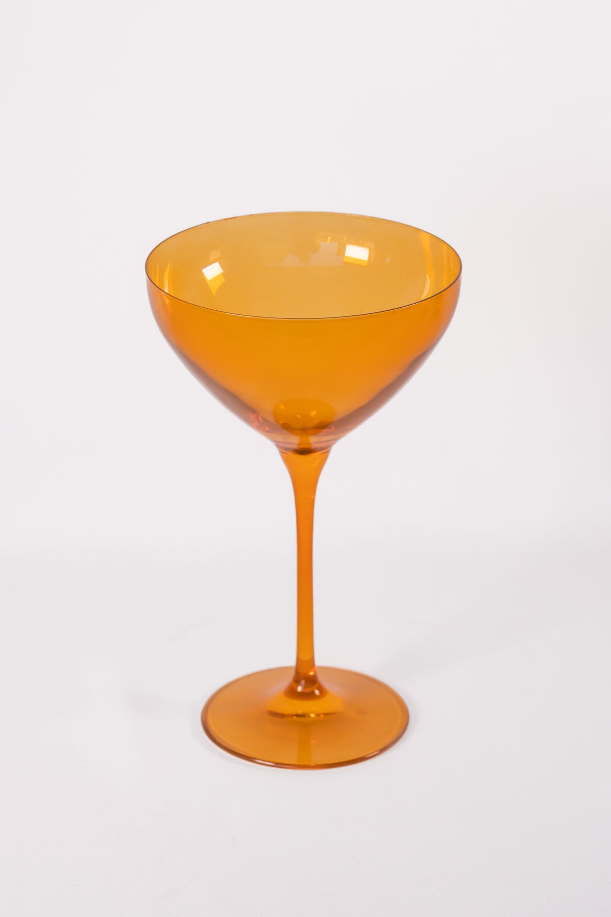 Estelle Colored Martini Glass - Set of 2 {Butterscotch}