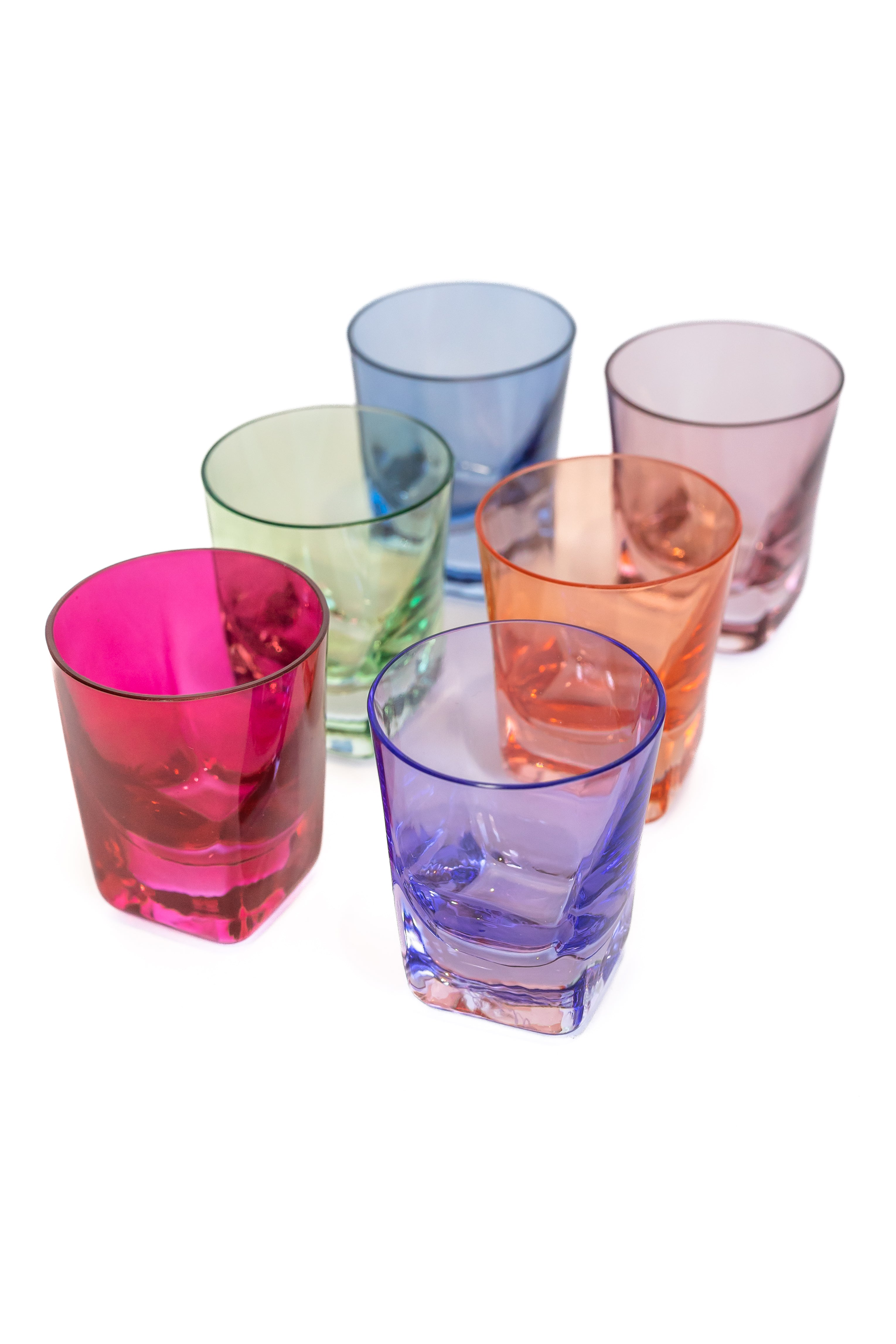 Estelle Colored Shot Glasses - Set of 6 {Mixed Set}