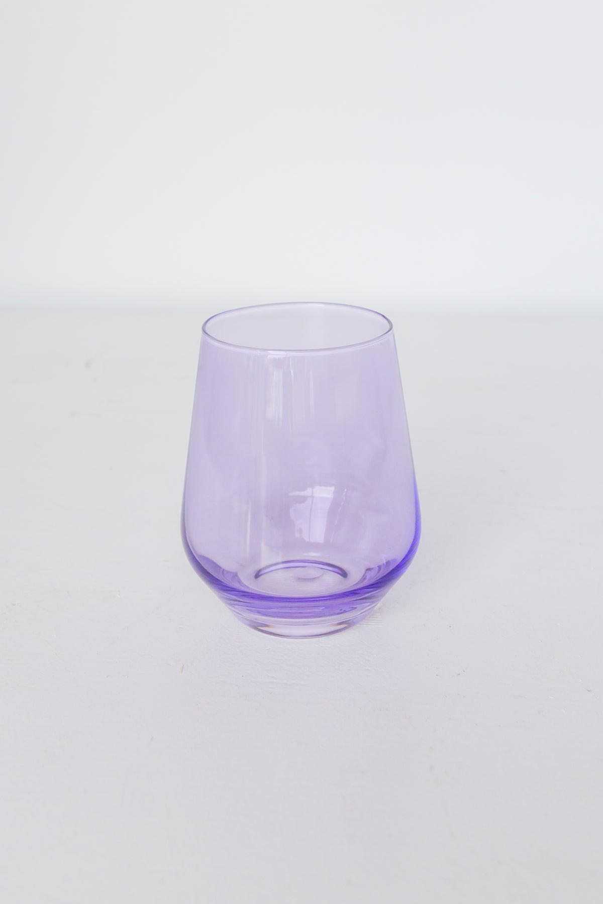 Estelle Colored Wine Stemless - Set of 6 {Lavender}