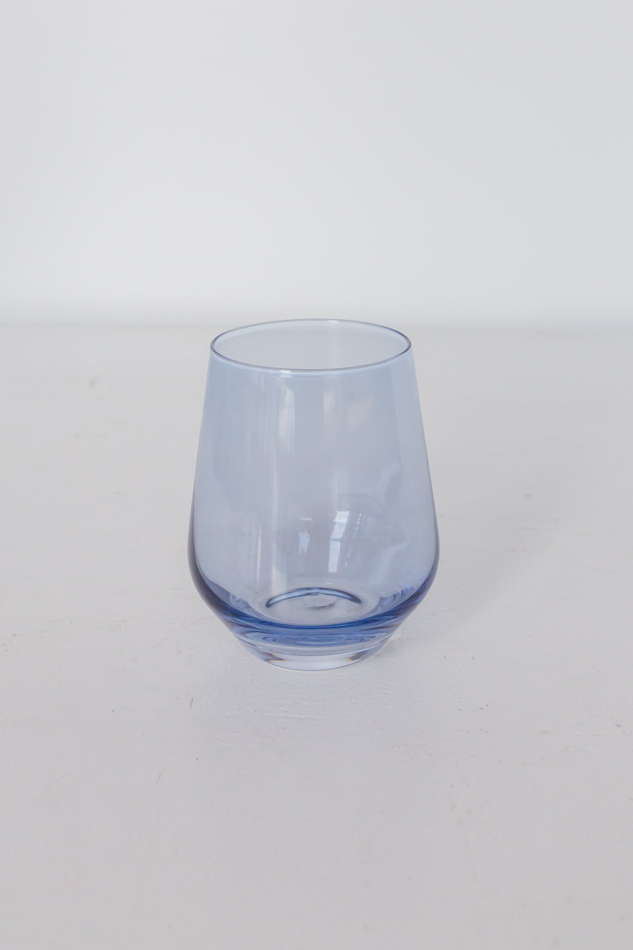 Estelle Colored Wine Stemless - Set of 2 {Cobalt Blue}