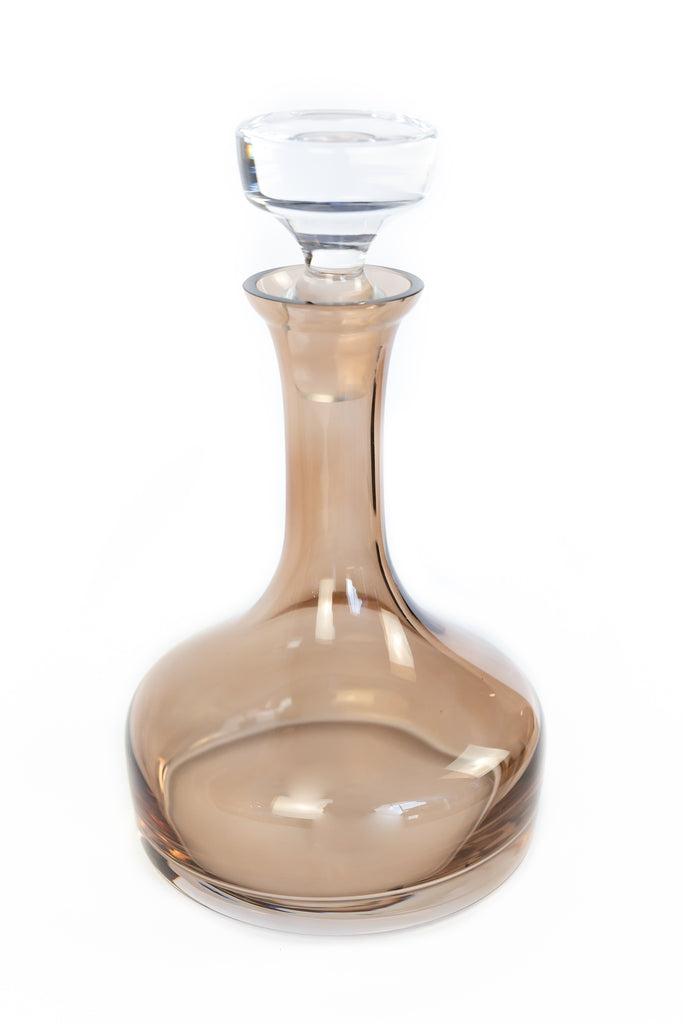 Estelle Colored Decanter- Vogue {Mocha Mousse (Our Amber Smoke)}