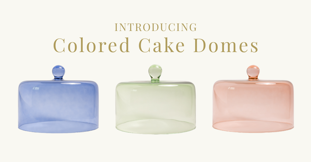 Introducing Colored Cake Domes