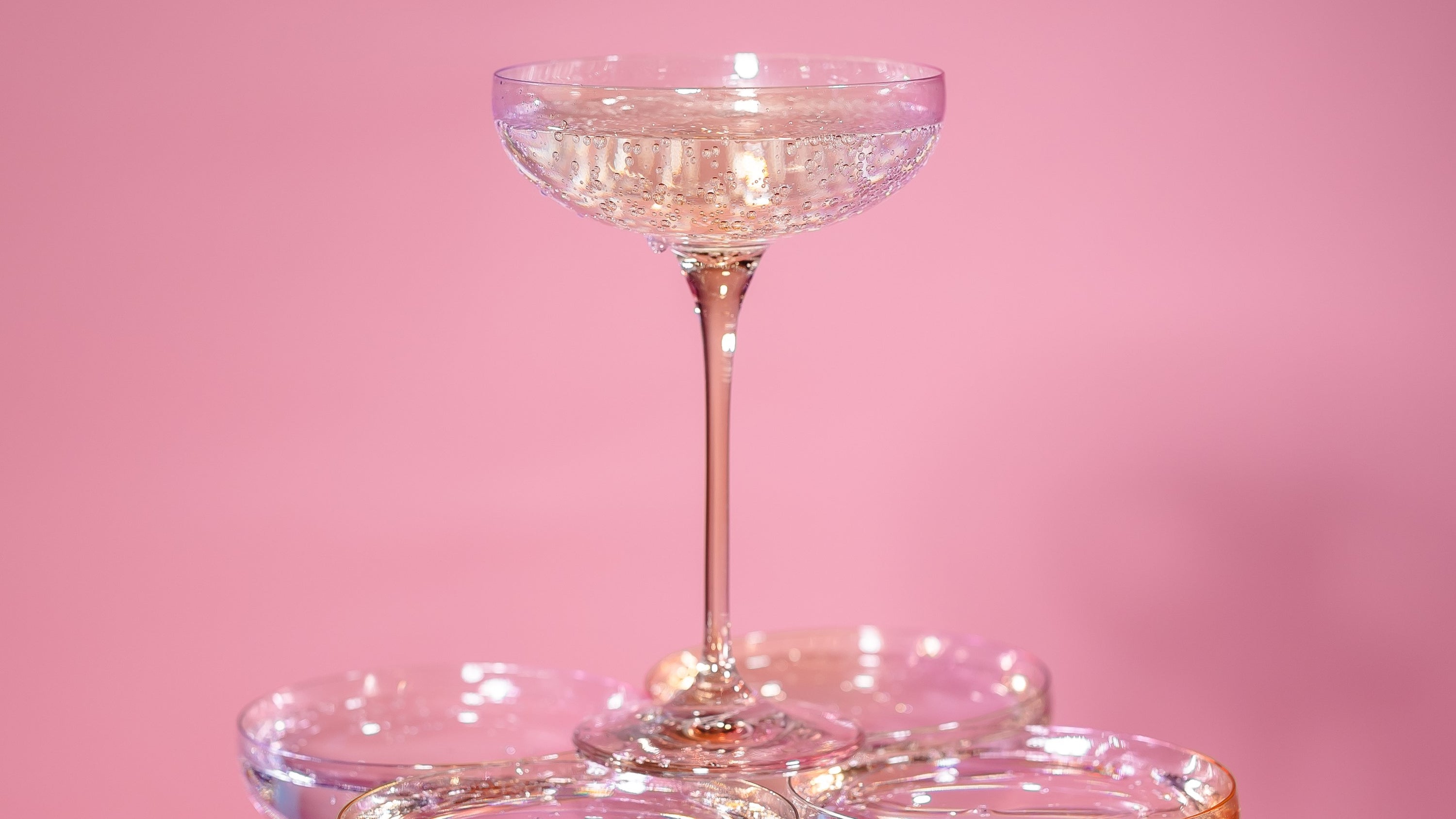Stack, Pour, Cheer with Estelle Champagne Coupes