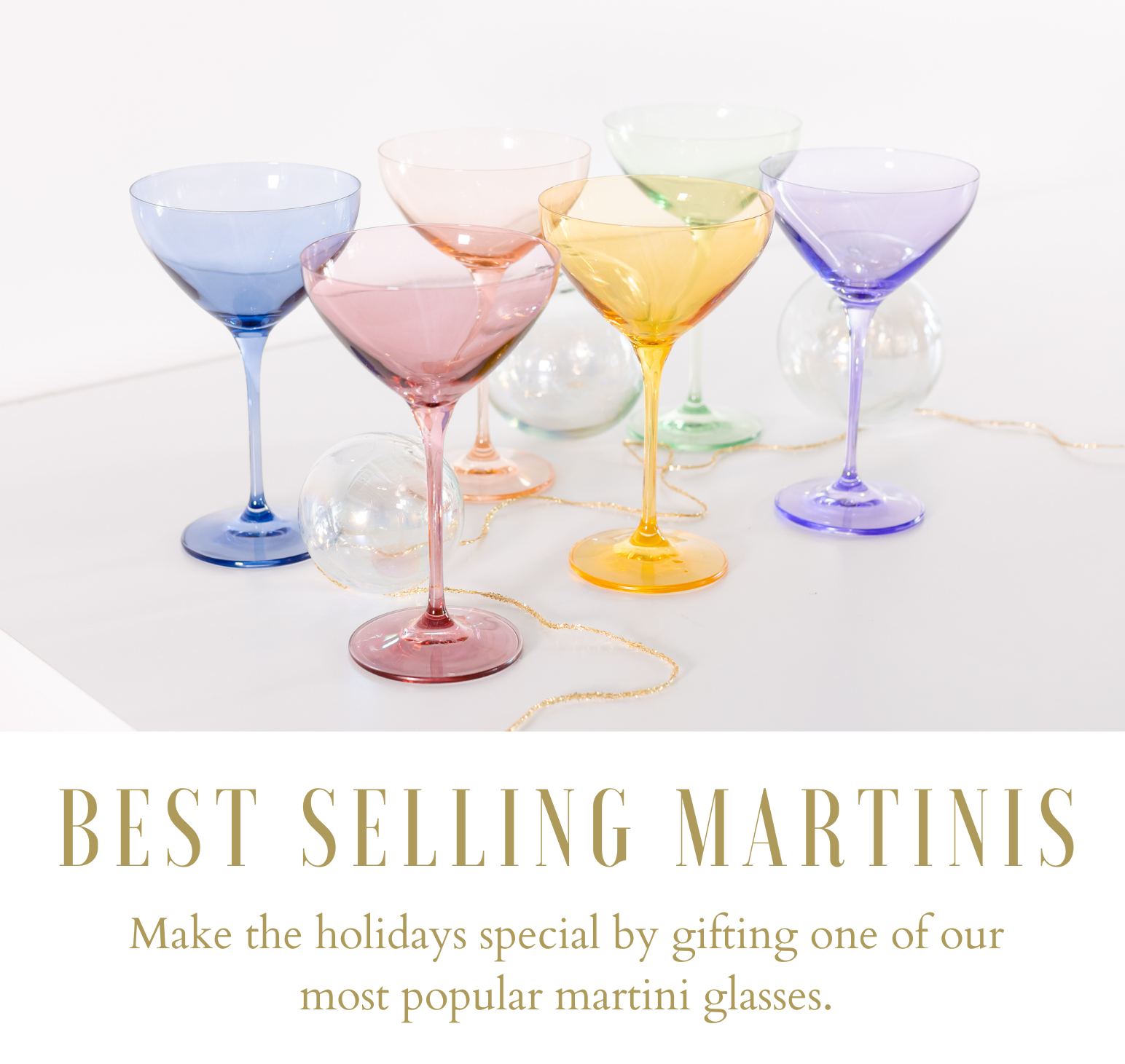 Shop Our Top Selling Martinis