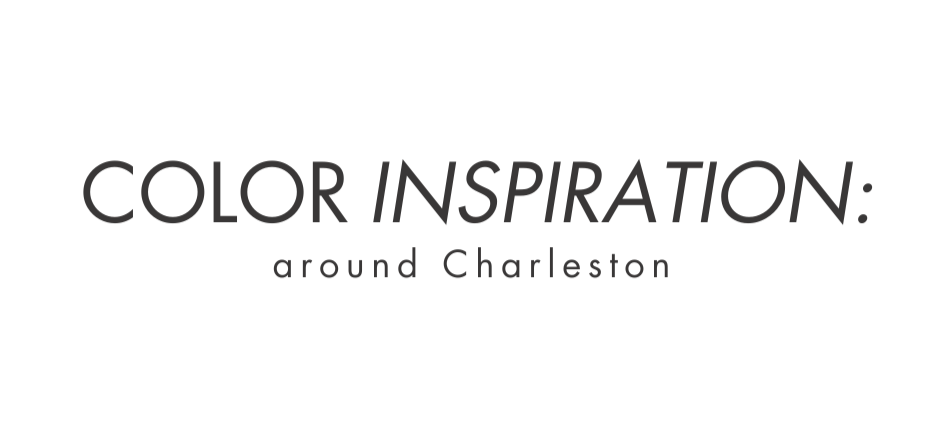Color Inspiration: Around Charleston