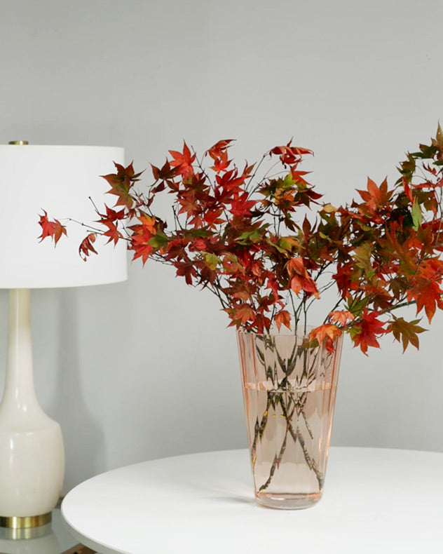 Sunday Vase and the charm of Japanese Maple Branches