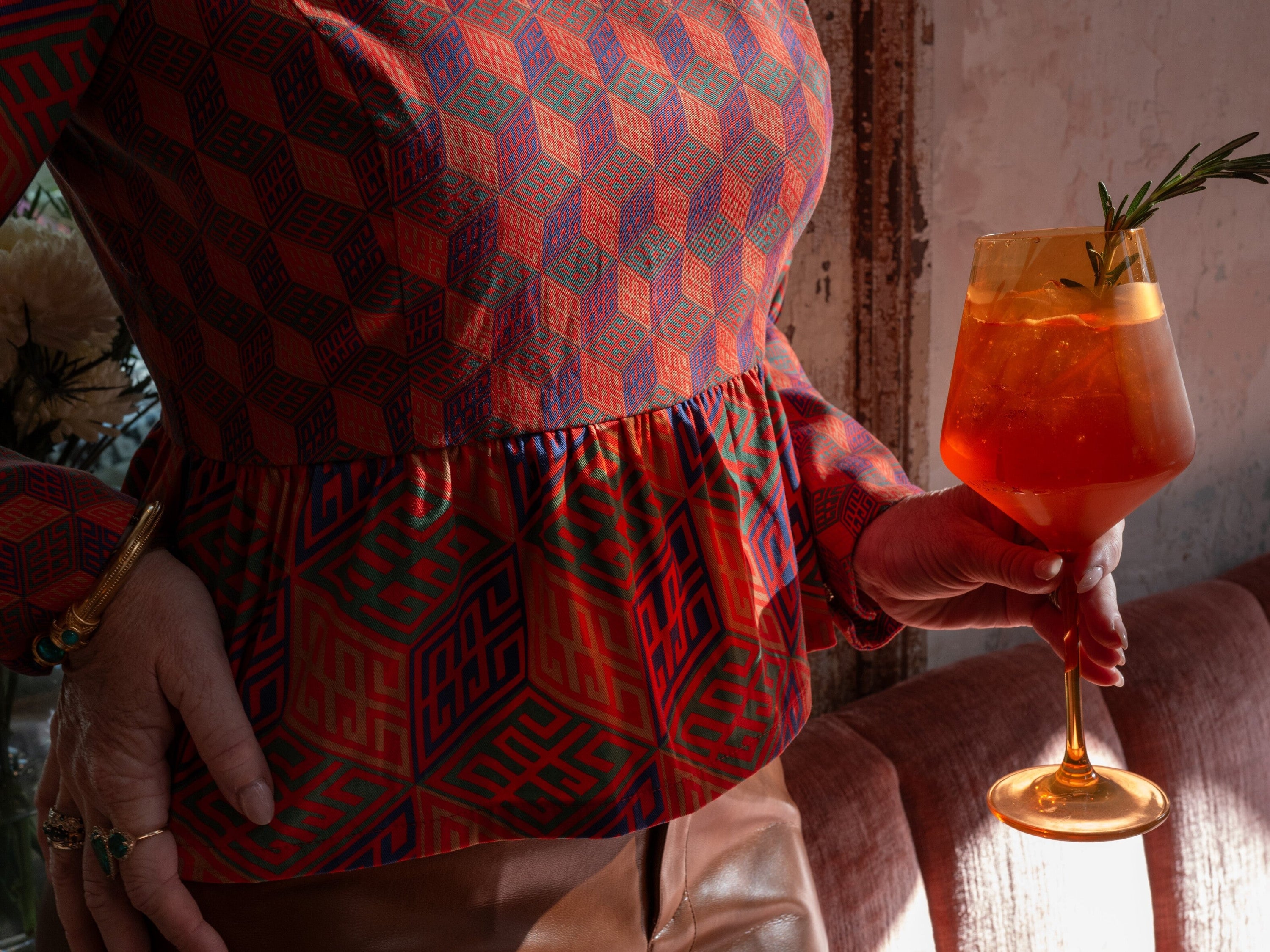 Cocktails, Pasta & Estelle Glassware