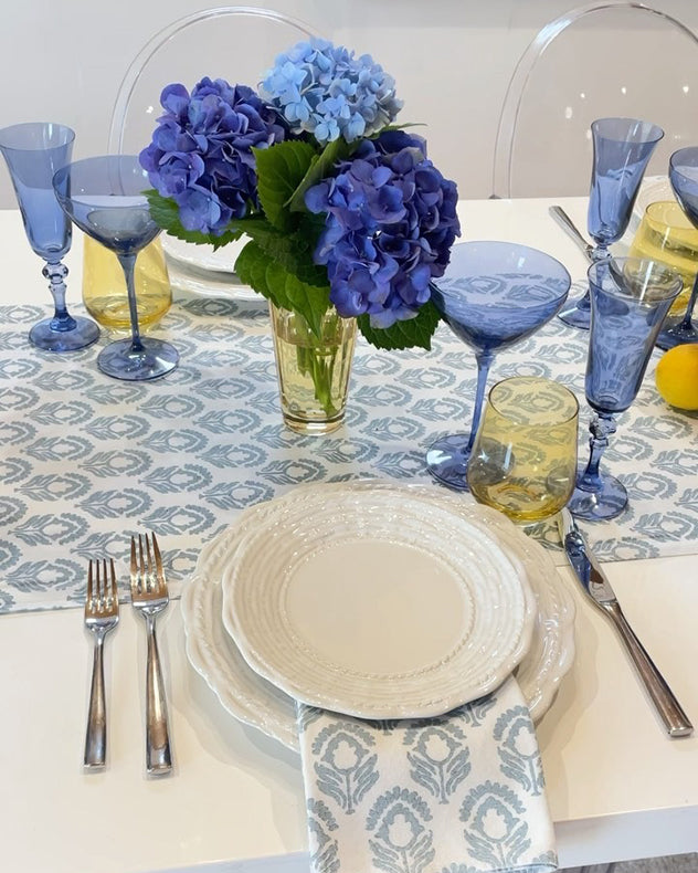 Amalfi Coast inspired Tablescape