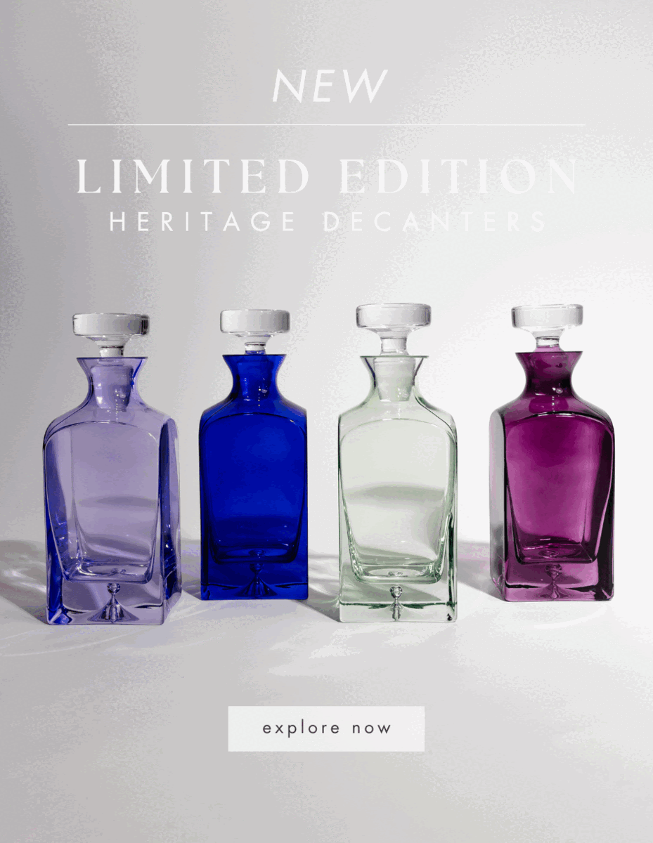 New Limited Edition Heritage Decanters