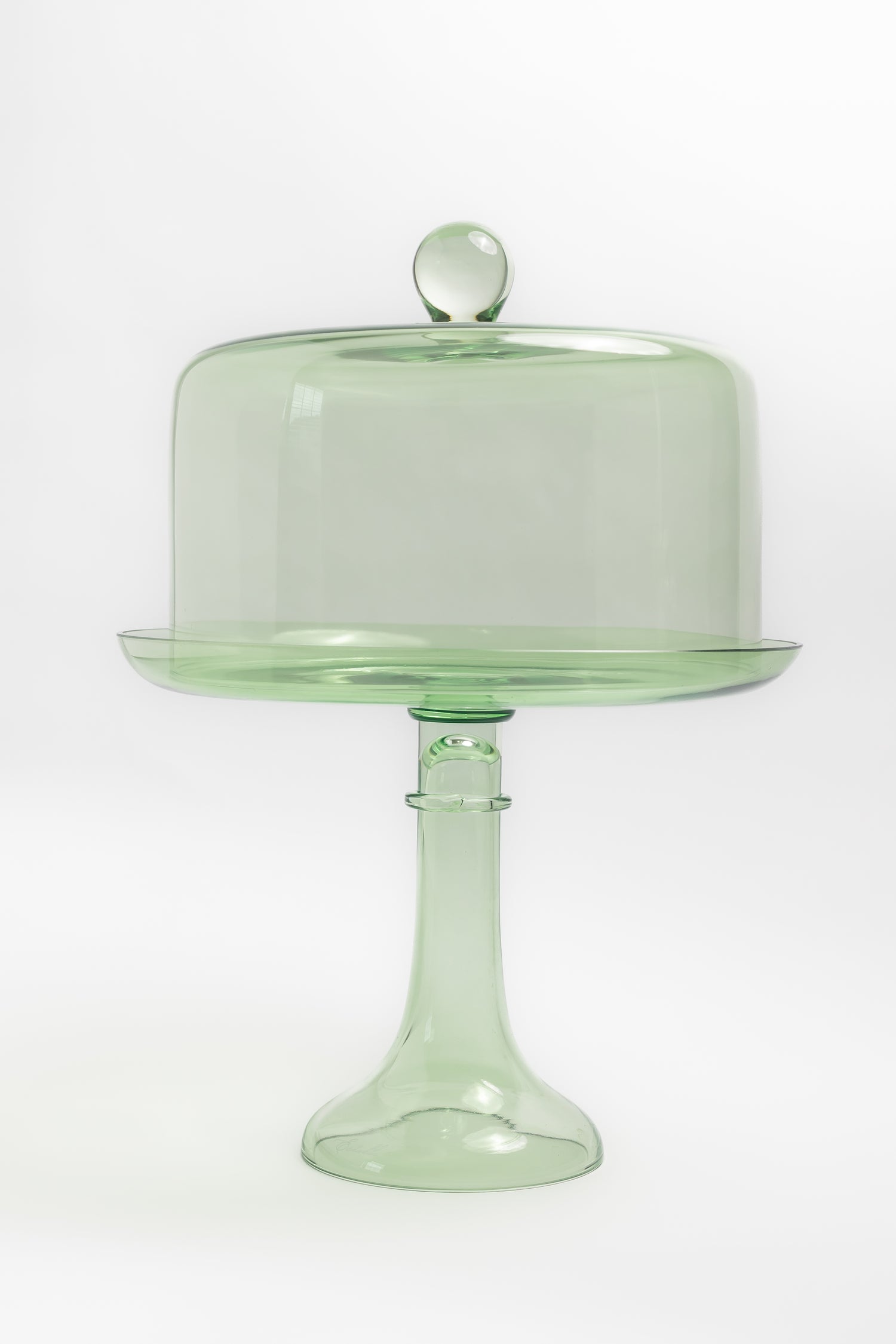 Estelle Cake Stand Dome - Mint Green