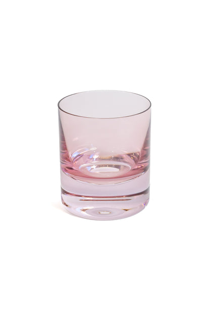 Estelle Colored Rocks Glass - Set of 6 {Rose)