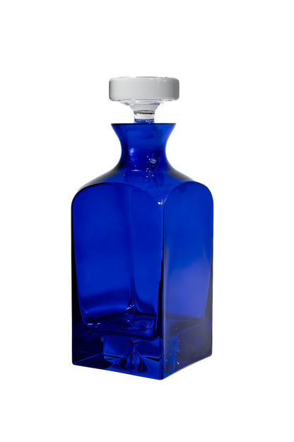 Estelle Colored Decanter - Heritage {Royal Blue}