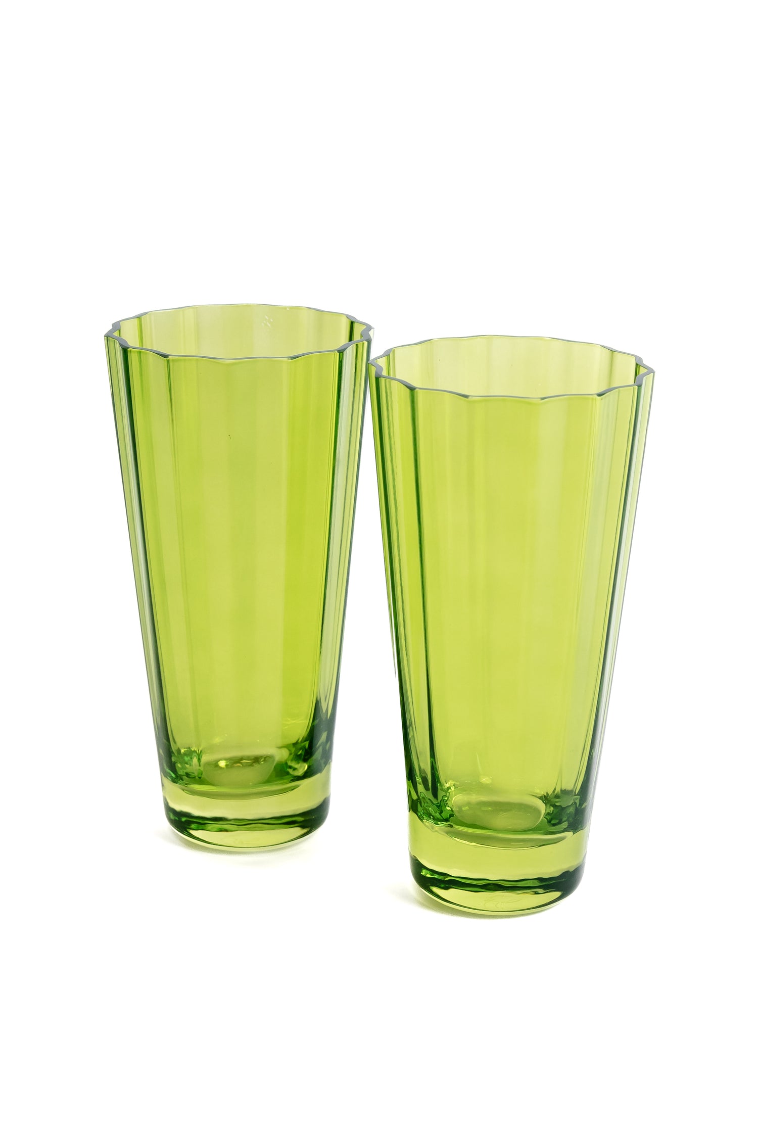 Estelle Colored Sunday High Balls - Set of 2 {Forest Green}