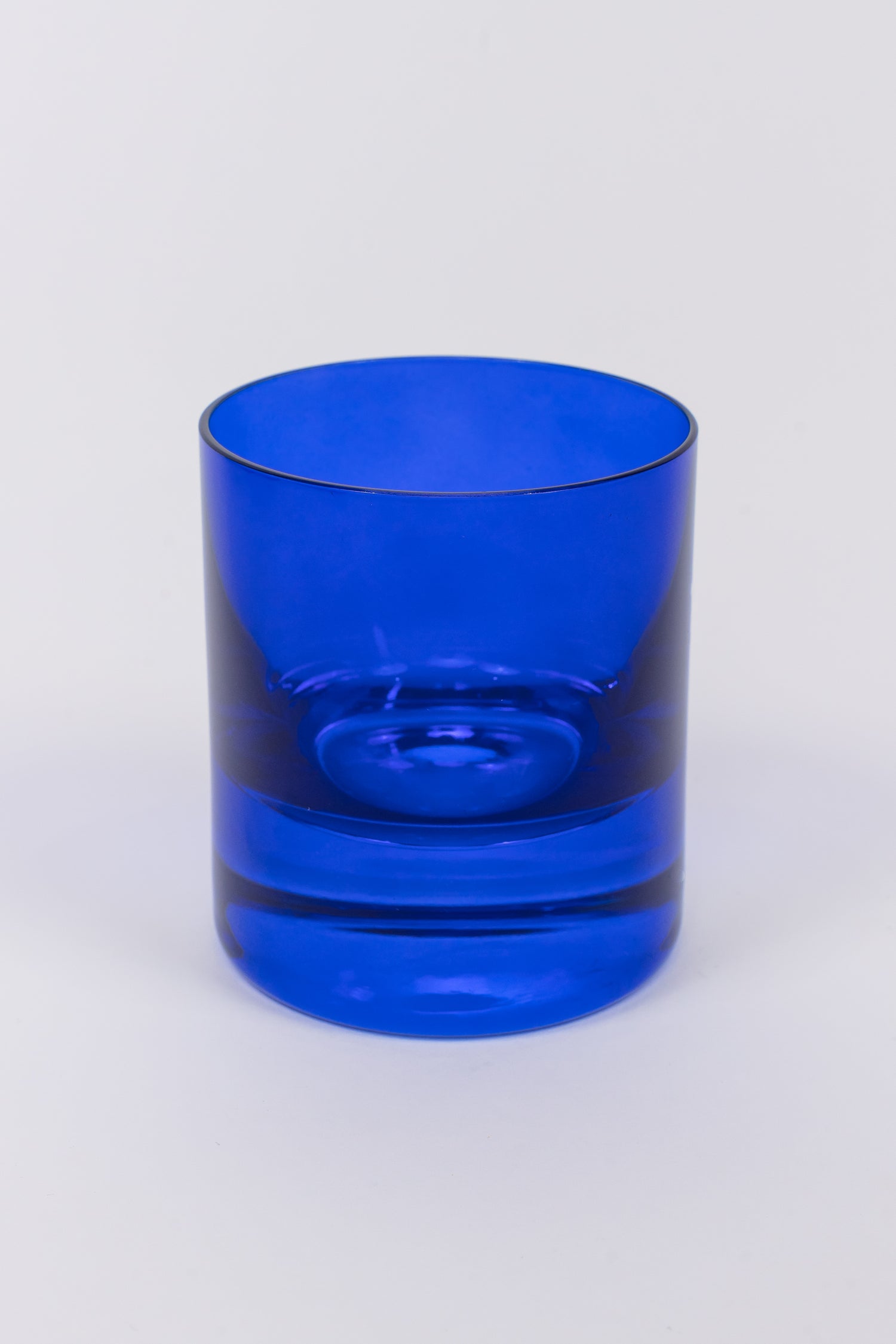 Estelle Colored Rocks Glass - Set of 6 {Royal Blue}