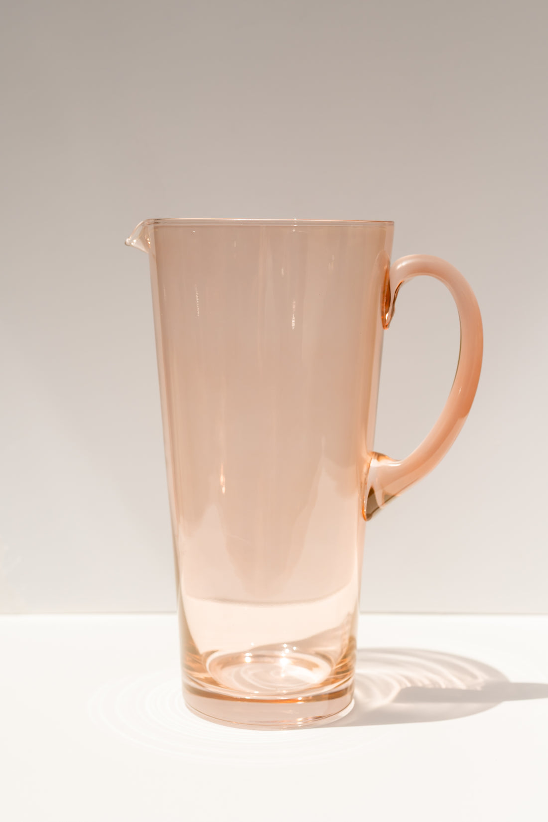 Estelle Colored Drink Pitcher - {Blush Pink}