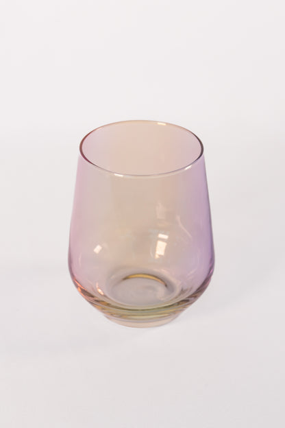 Estelle Colored Wine Stemless - Set of 2 {Iridescent}