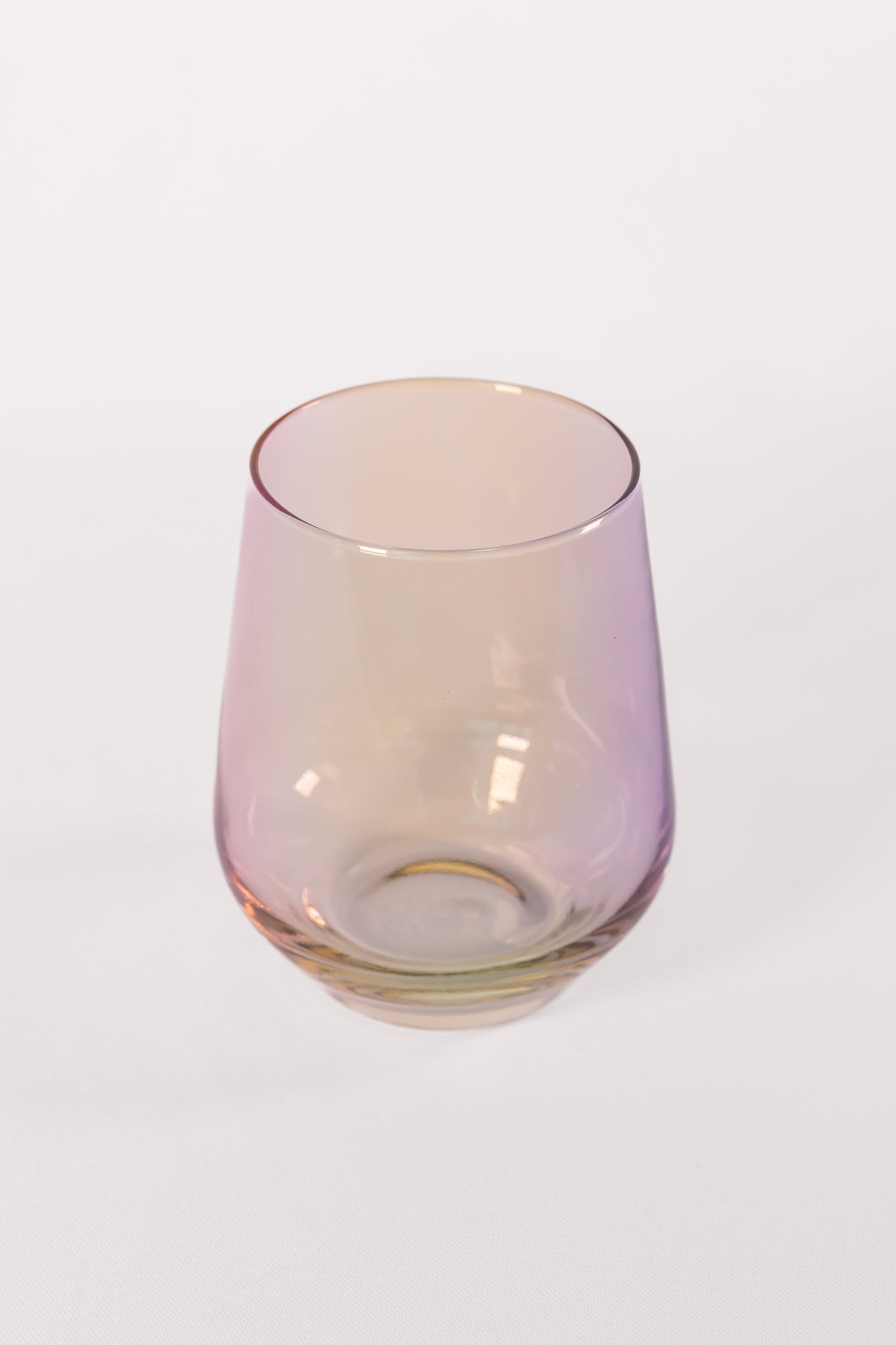 Estelle Colored Wine Stemless - Set of 6 {Iridescent}