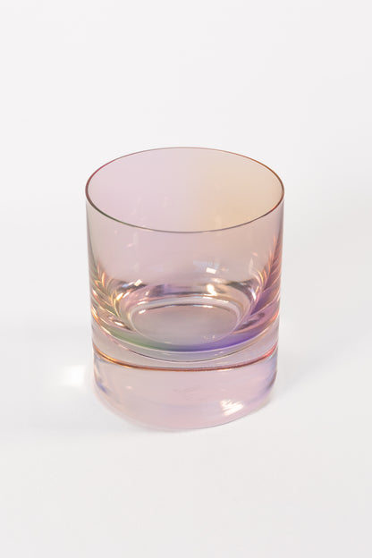 Estelle Colored Rocks Glass - Set of 2 {Iridescent}