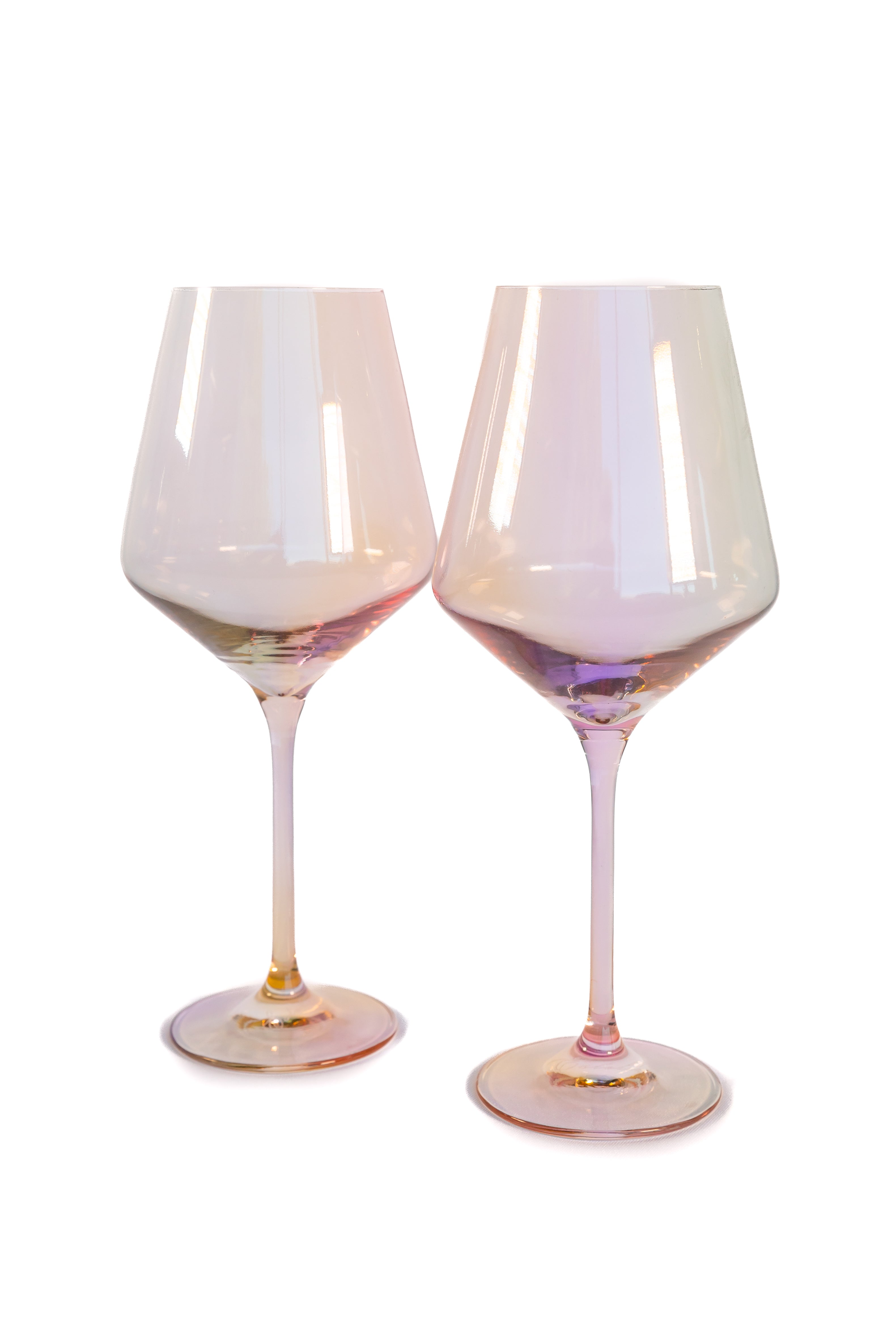 Estelle Colored Wine Stemware - Set of 2 {Iridescent}