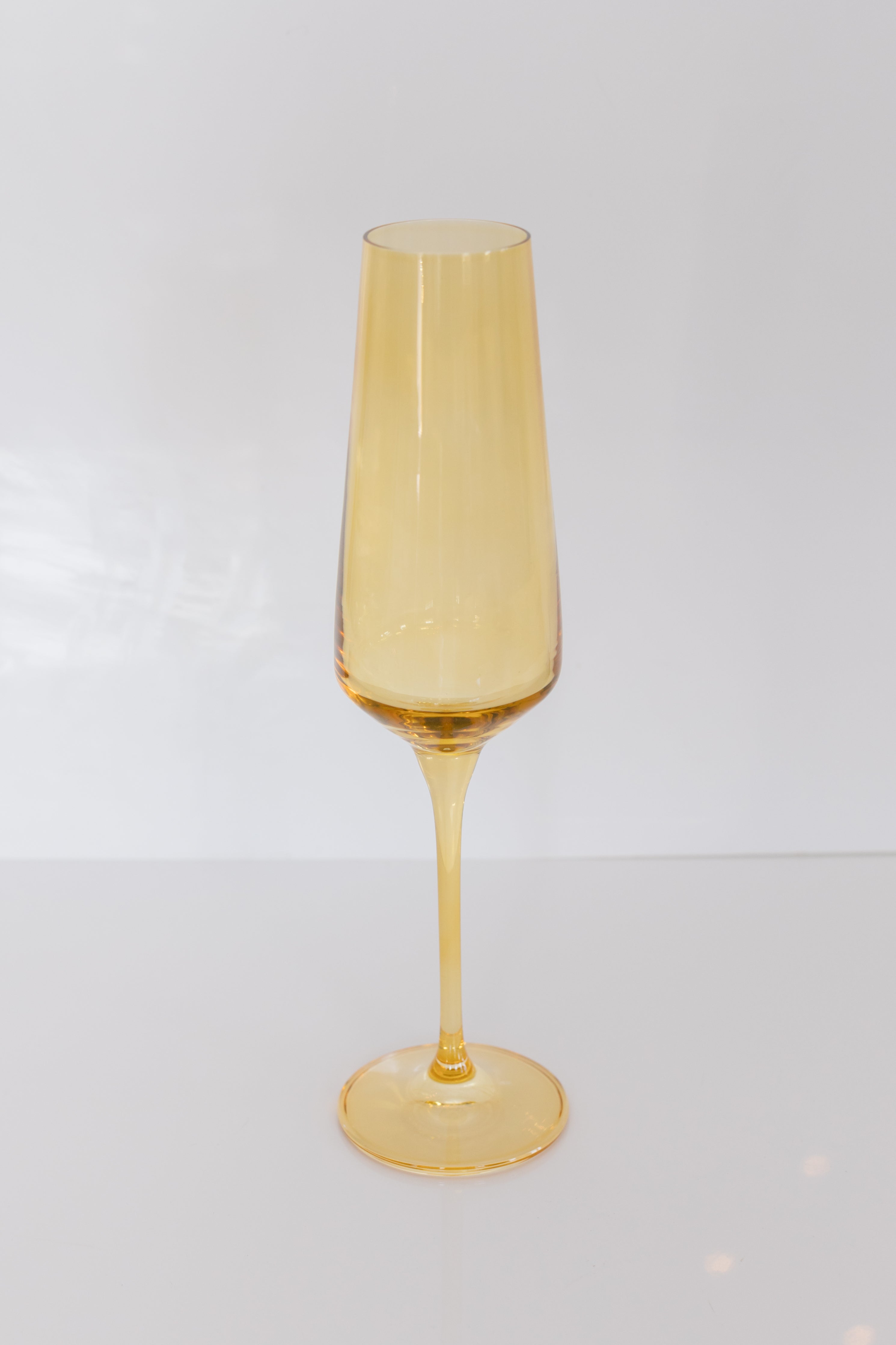 Estelle Colored Champagne Flute - Set of 2 {Yellow}