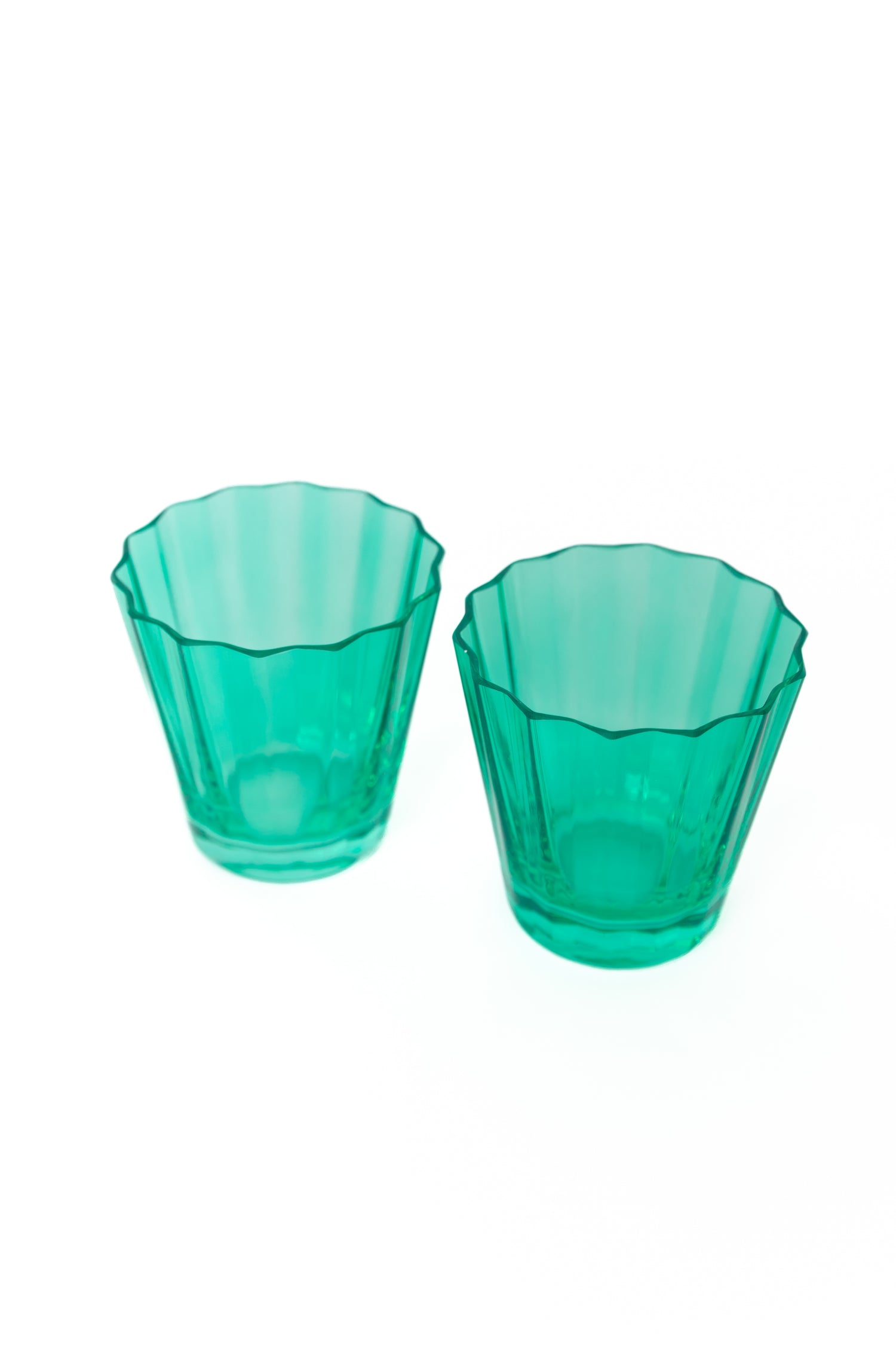 Estelle Colored Sunday Low Balls - Set of 2 {Kelly Green}