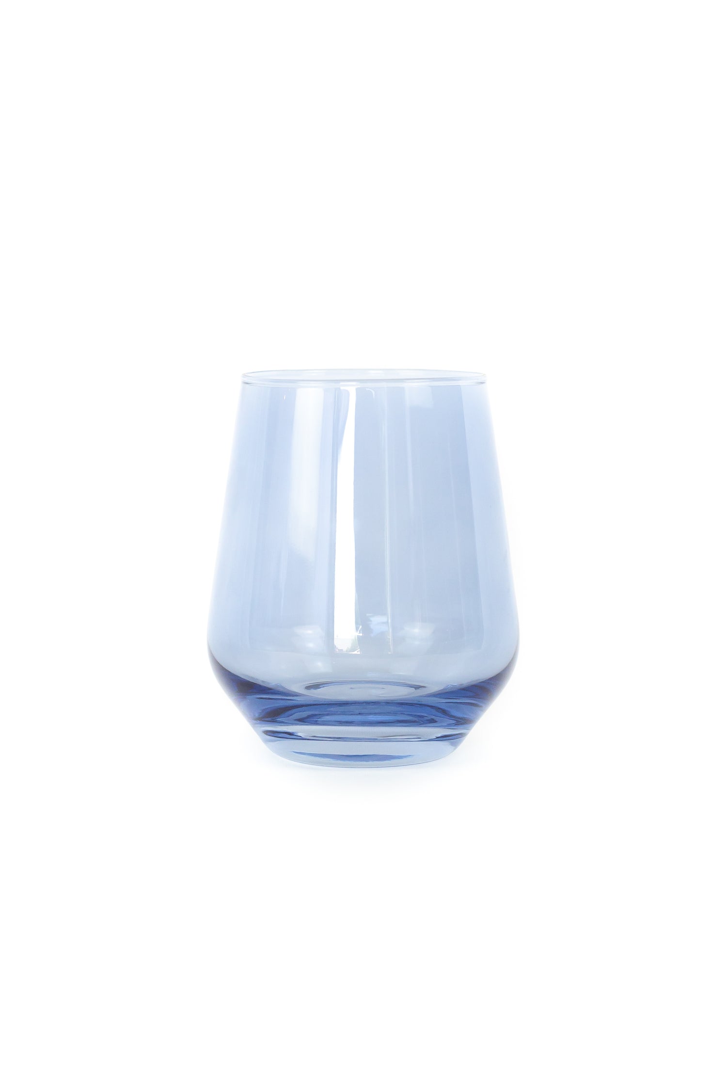 Estelle Colored Wine Stemless - Set of 2 {Cobalt Blue}
