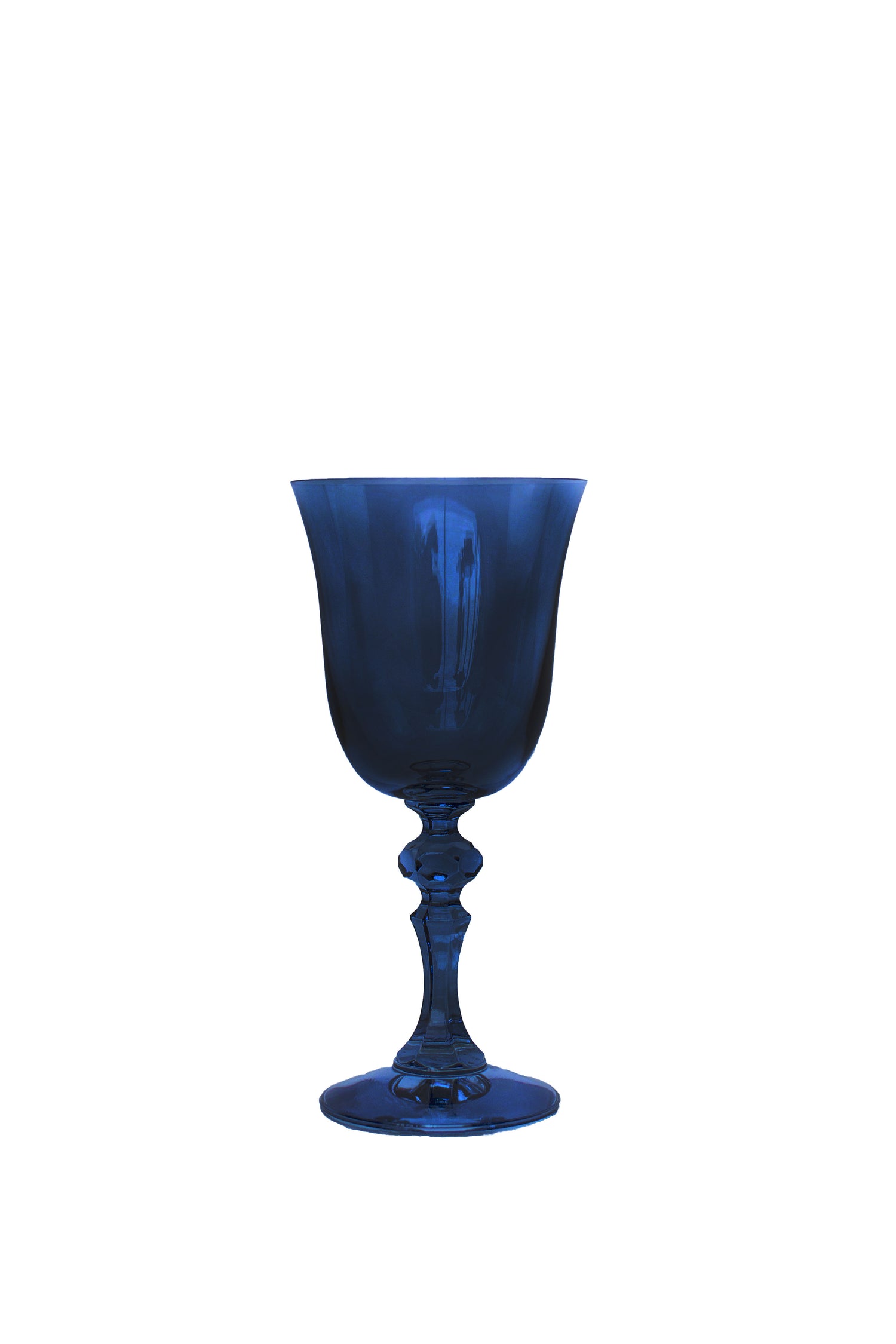 Estelle Colored Regal Goblet - Set of 2 {Midnight Blue}