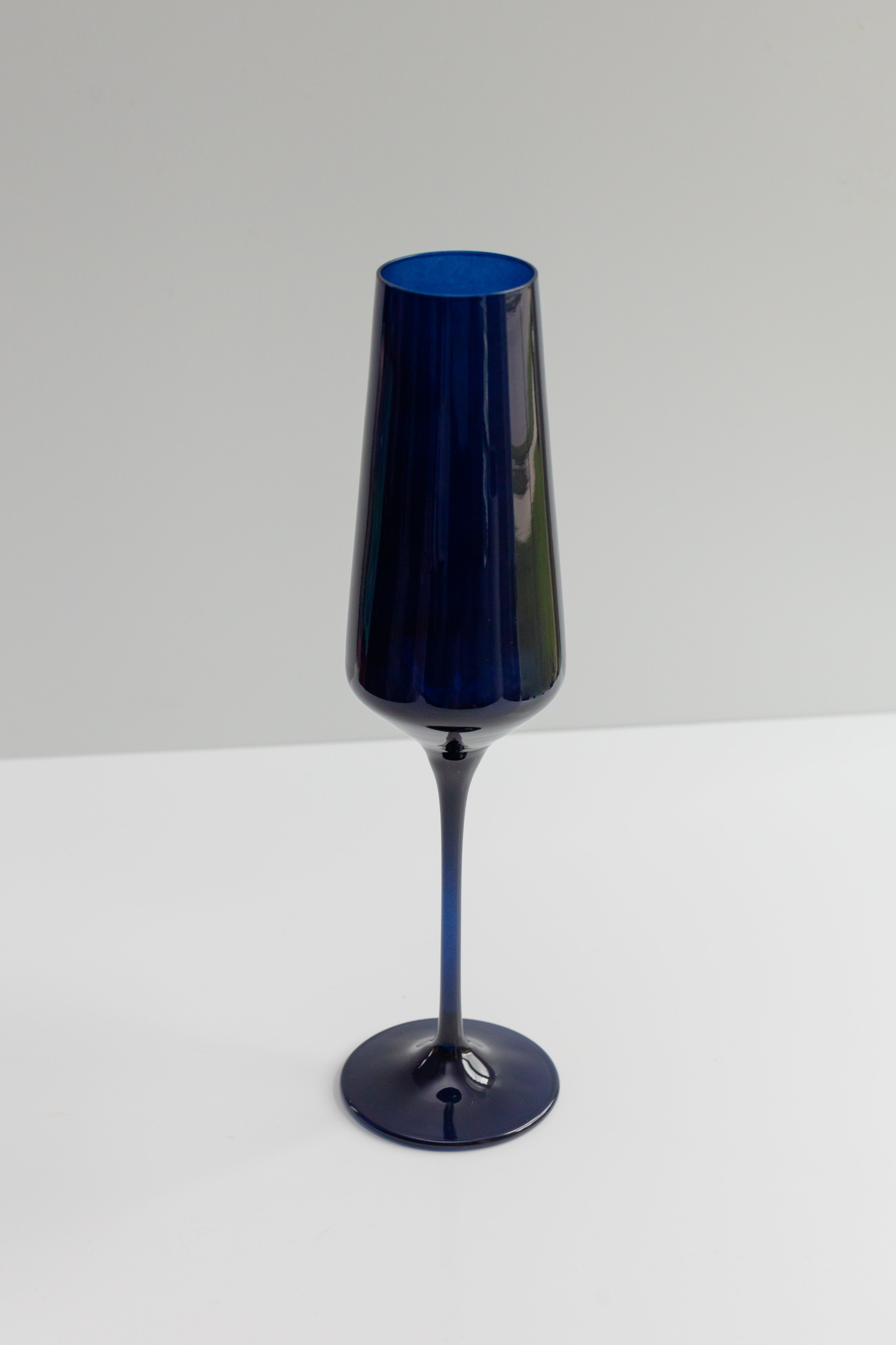 Estelle Colored Champagne Flute - Set of 2 {Midnight Blue}
