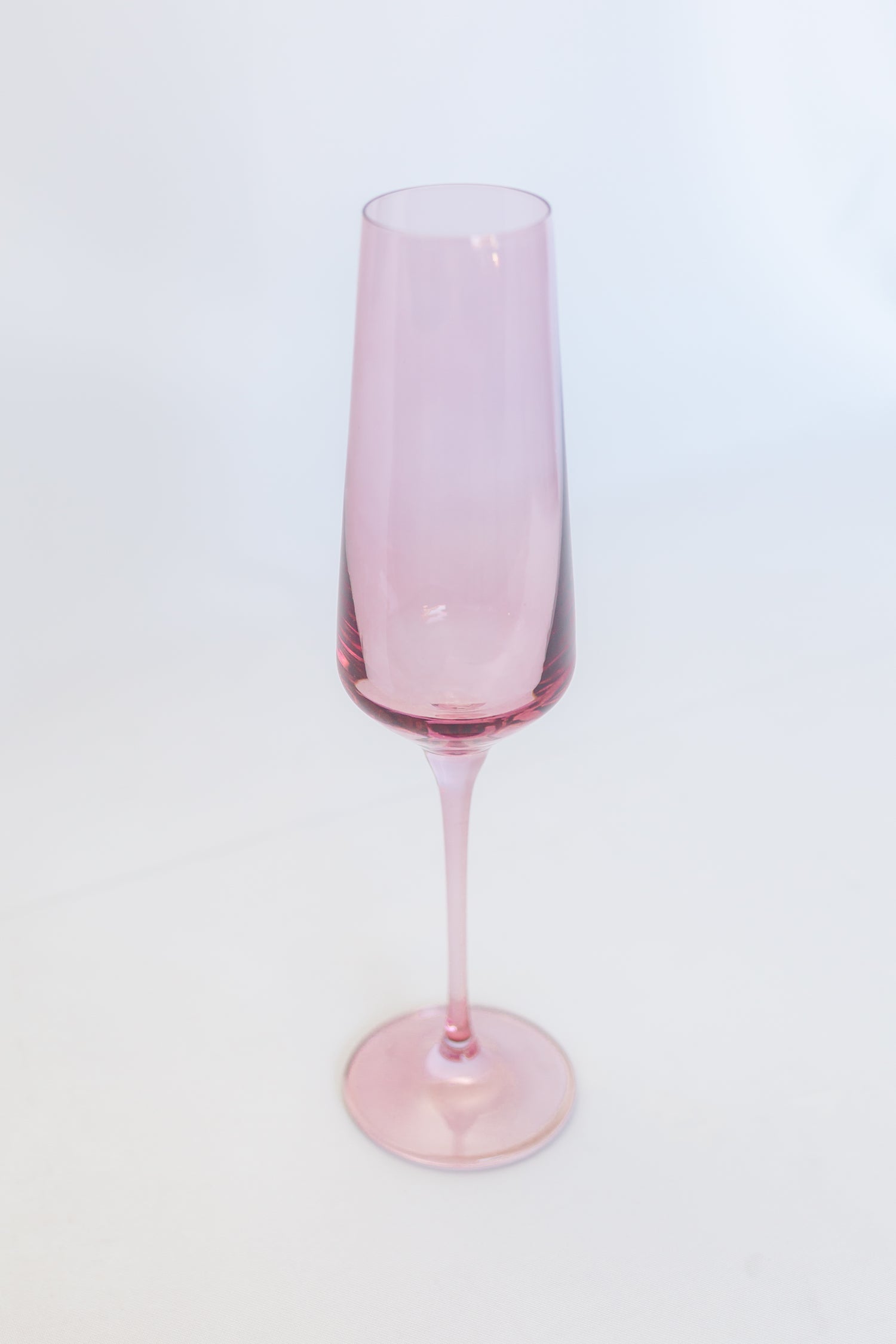 Estelle Colored Champagne Flute - Set of 2 {Rose}