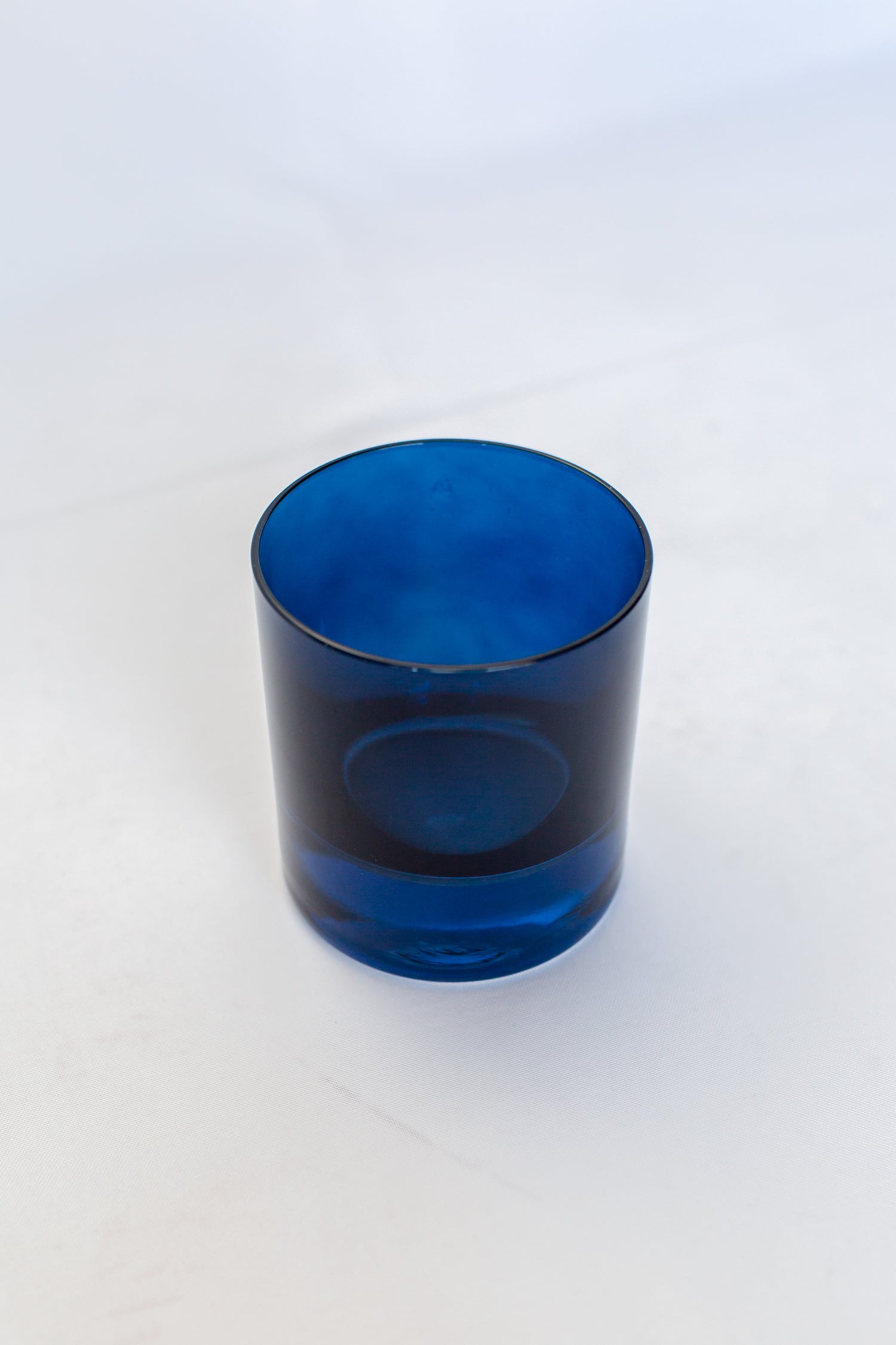 Estelle Colored Rocks Glass - Set of 6 {Midnight Blue}