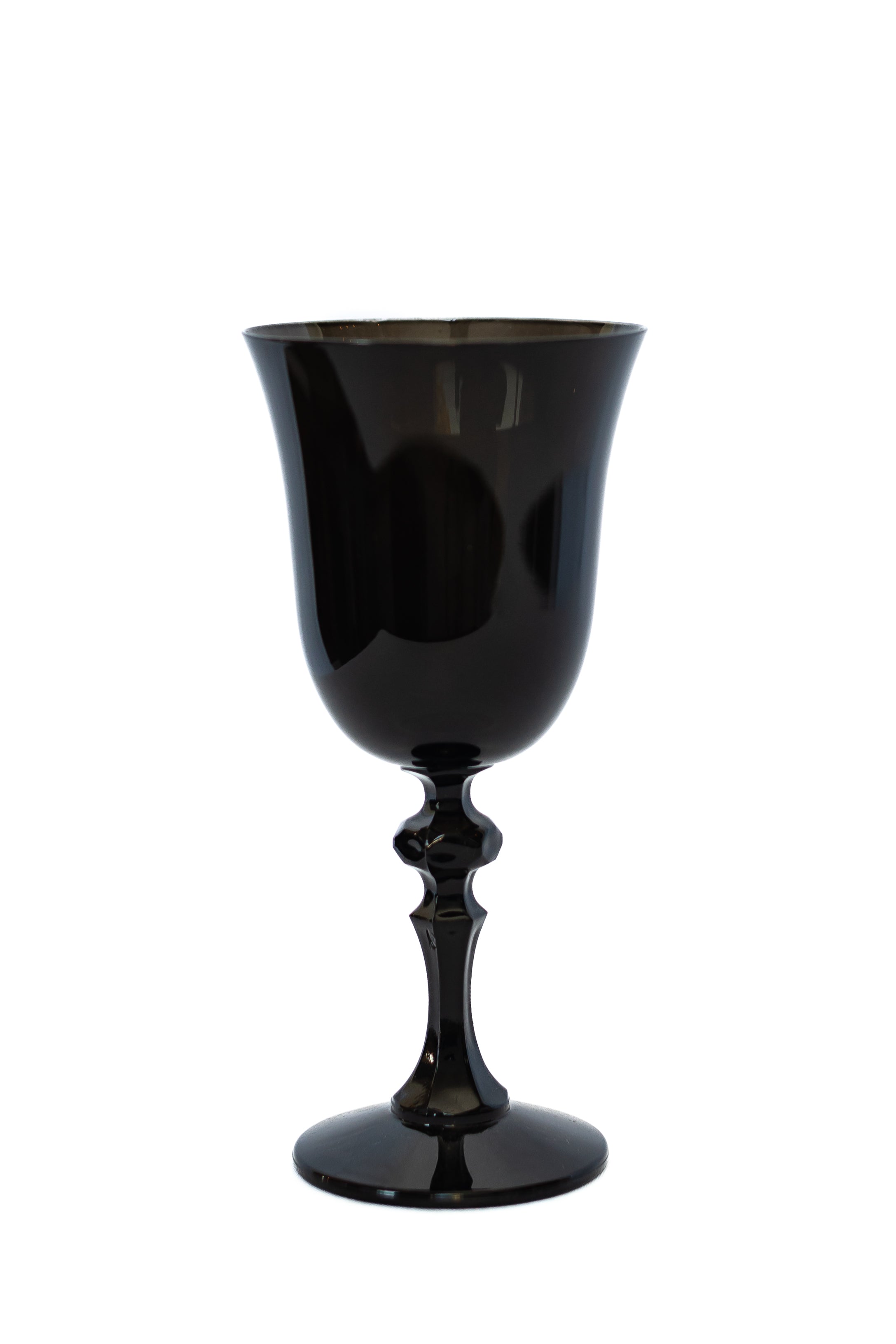 Estelle Colored Regal Goblet - Set of 2 {Black}