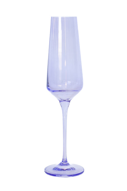 Estelle Colored Champagne Flute - Set of 2 {Lavender}