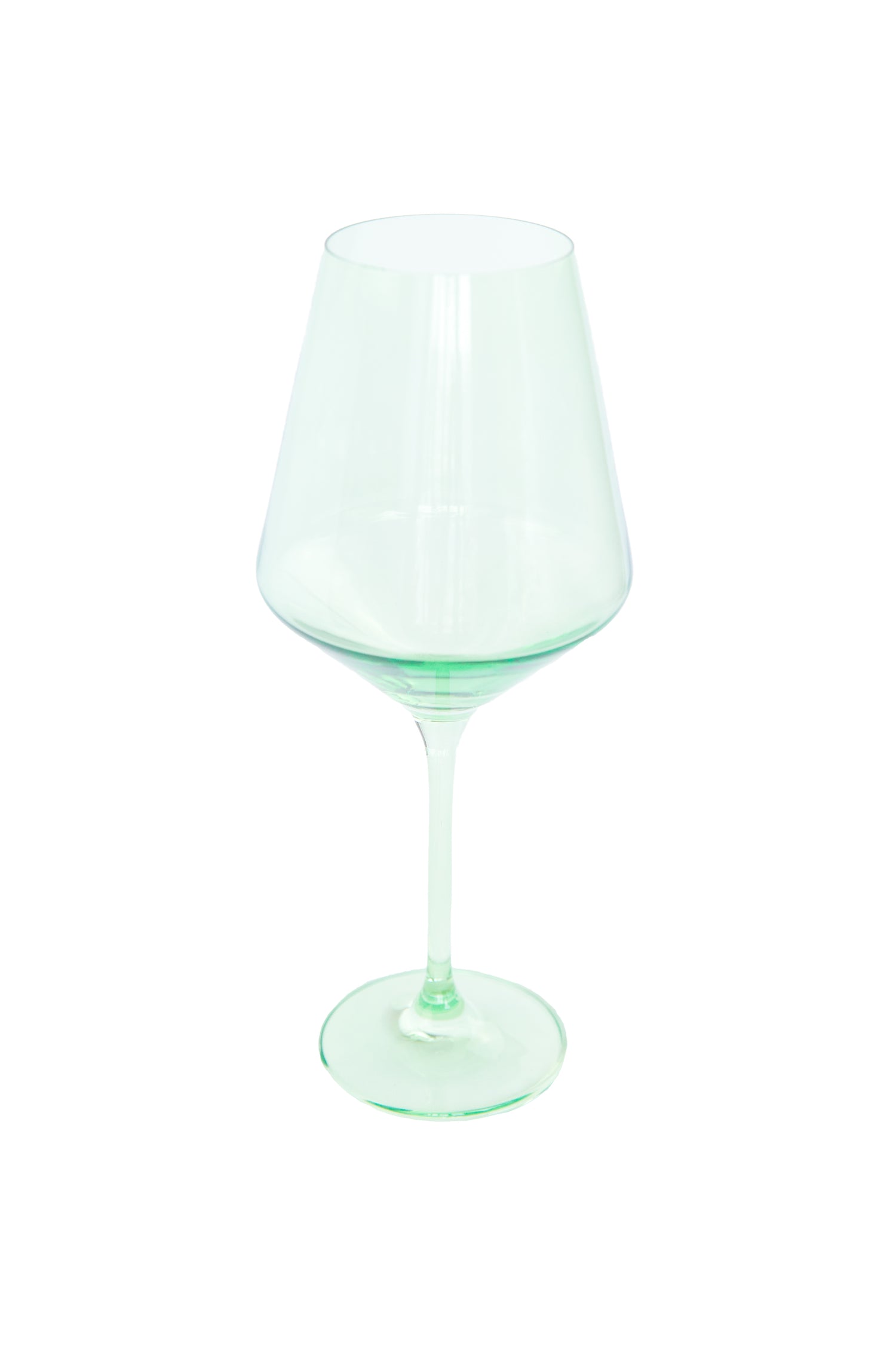 Estelle Colored Wine Stemware - Set of 2 {Mint Green}